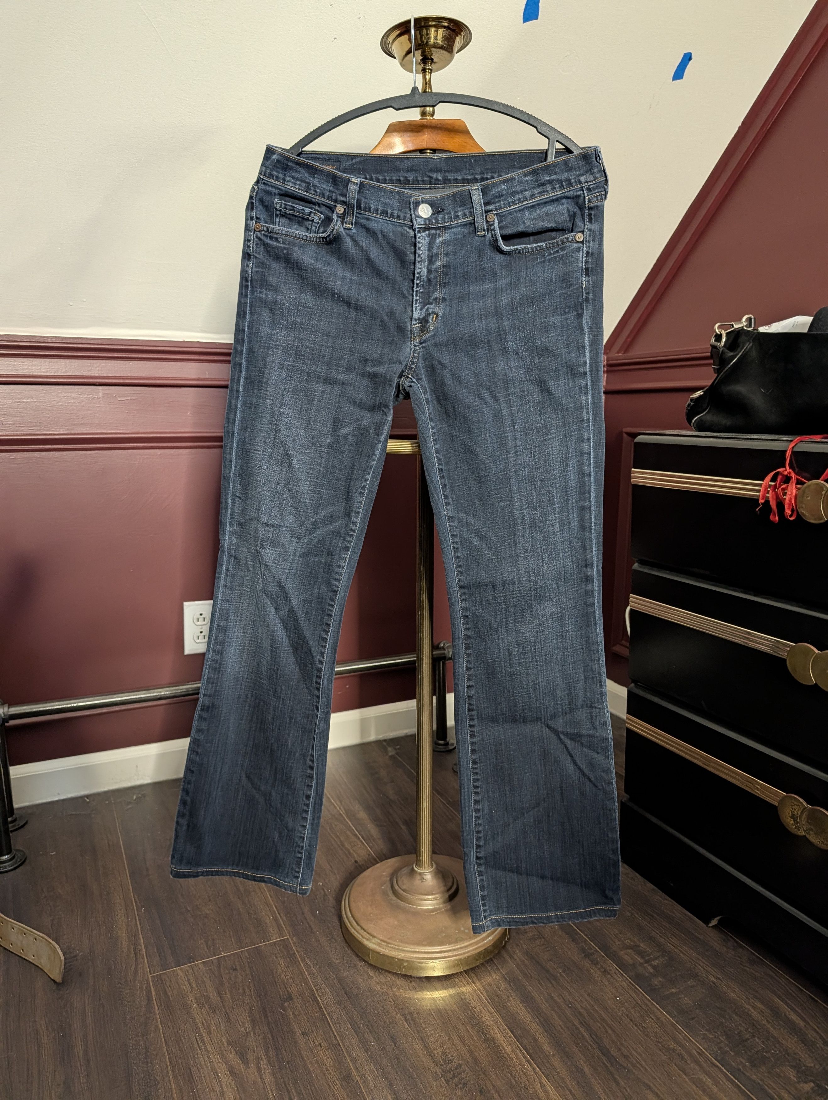 Citizens Of Humanity Flared bootcut made in USA blue denim jeans 32 Size 32" / US 10 / IT 46 - 1 Thumbnail