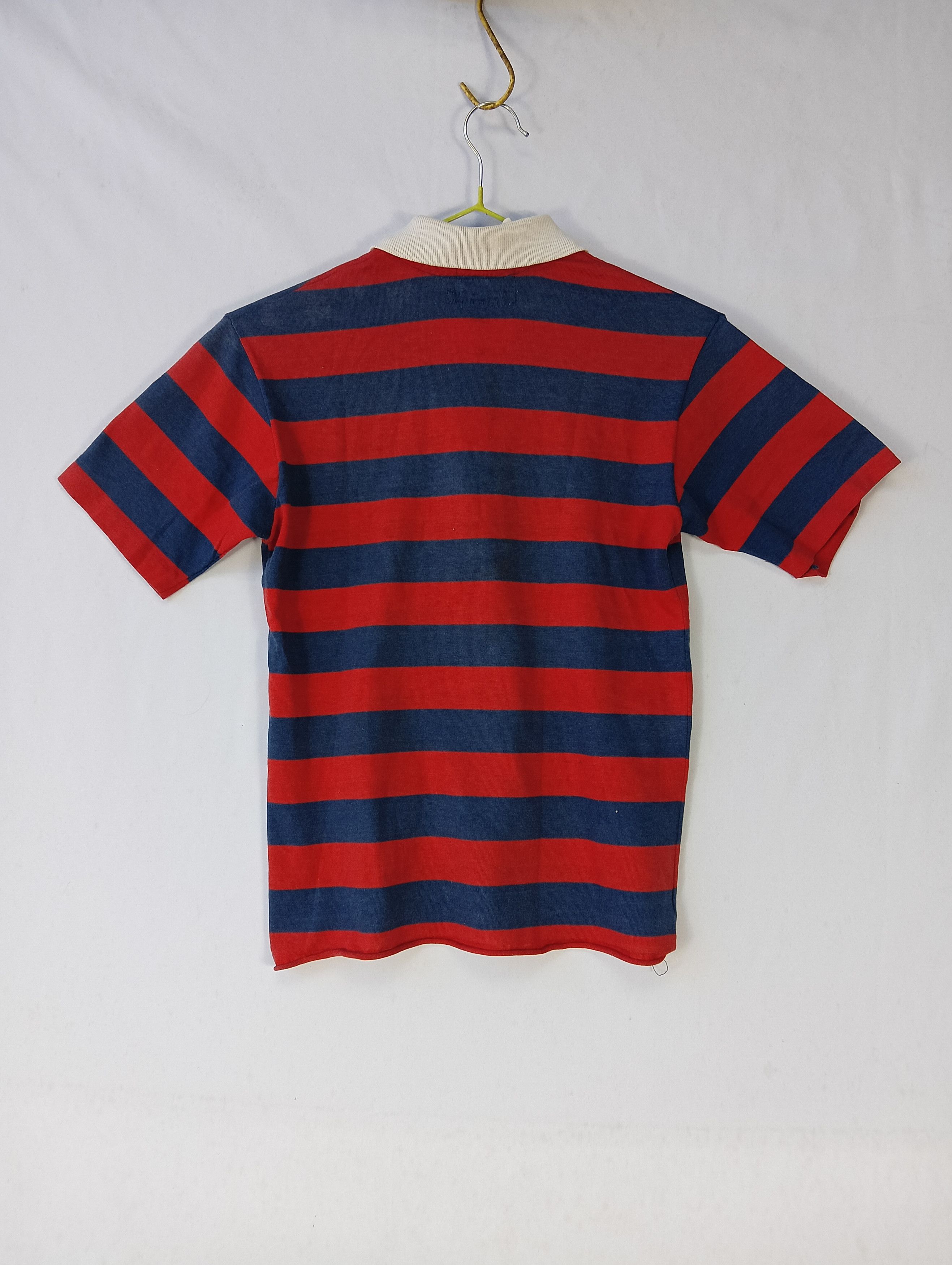 Lacoste × Vintage izod lacoste tee stripe vintage distressed single stich Size US XS / EU 42 / 0 - 4 Thumbnail