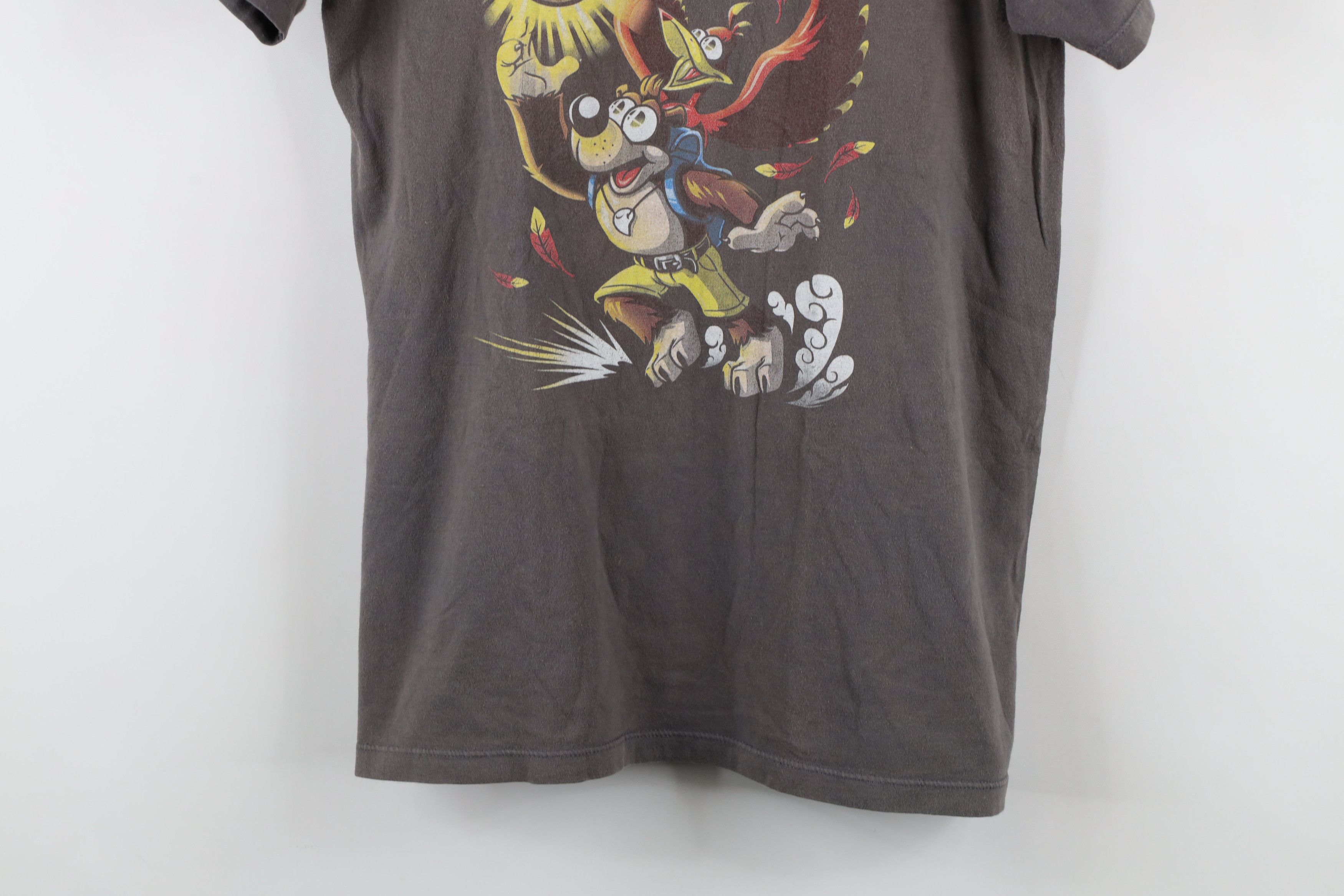 Vintage Vintage Kazooie Game Gaming Short Sleeve T-Shirt Gray Cotton Size US XS / EU 42 / 0 - 3 Thumbnail