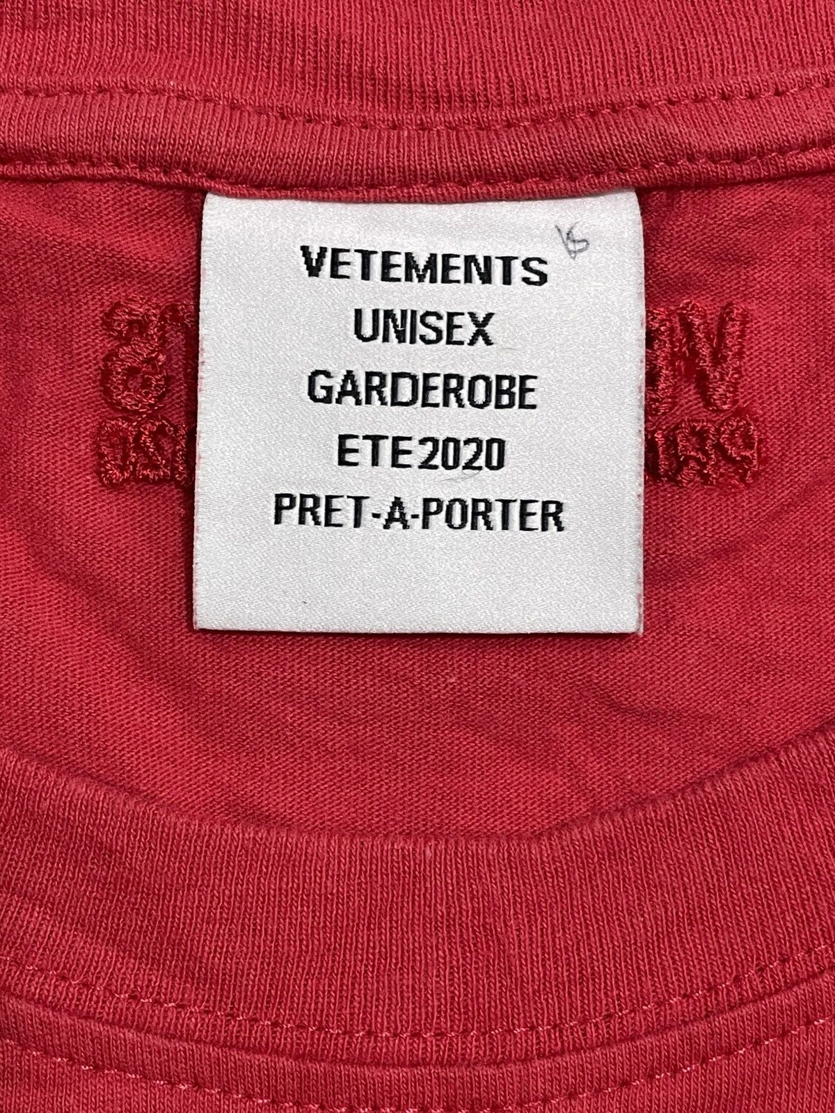 Vetements SS20 Vetements Double Happiness Tee Size US XL / EU 56 / 4 - 7 Thumbnail