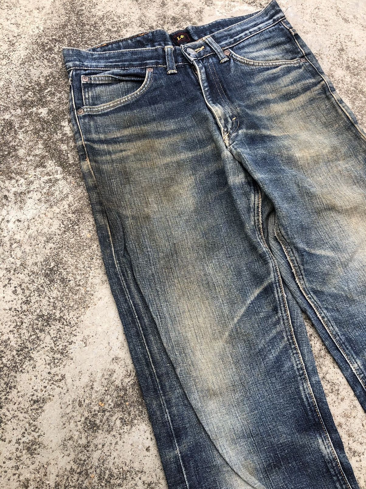 Lee × Vintage RUSTY BLUE VINTAGE LEE DENIM Size US 30 / EU 46 - 2 Thumbnail