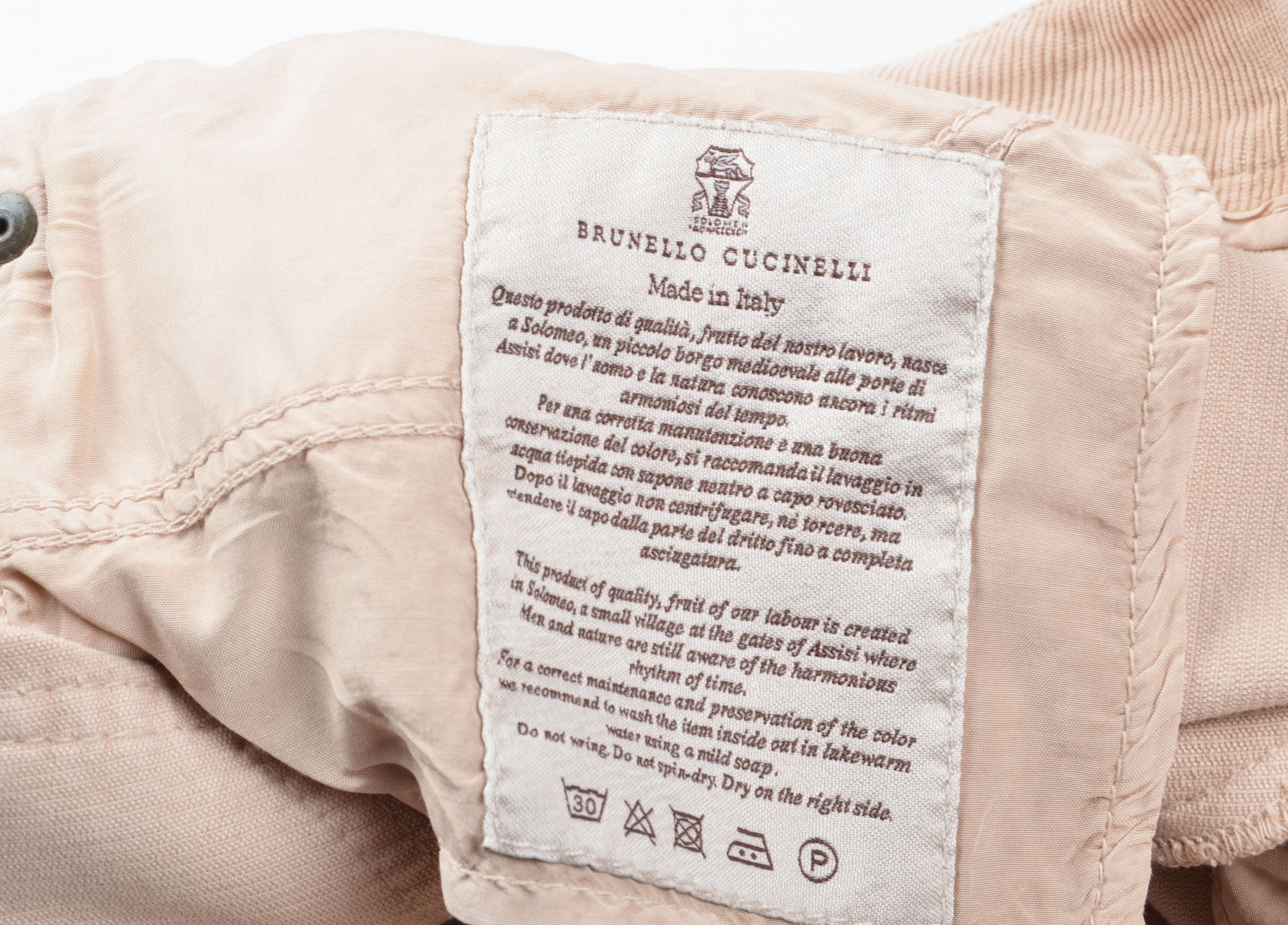 Brunello Cucinelli Brunello Cucinelli Corduroy Blush Beige Pants Size 32" / US 10 / IT 46 - 8 Thumbnail