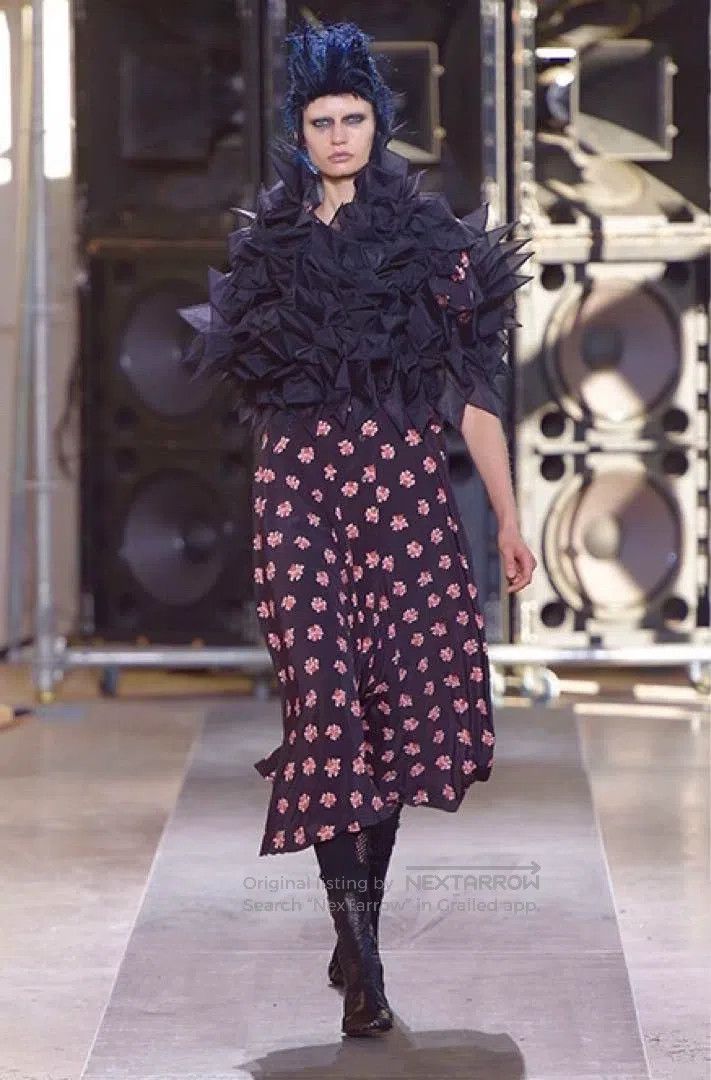 Junya Watanabe Junya Watanabe Floral Patterned Long Dress Size M / US 6-8 / IT 42-44 - 1 Thumbnail