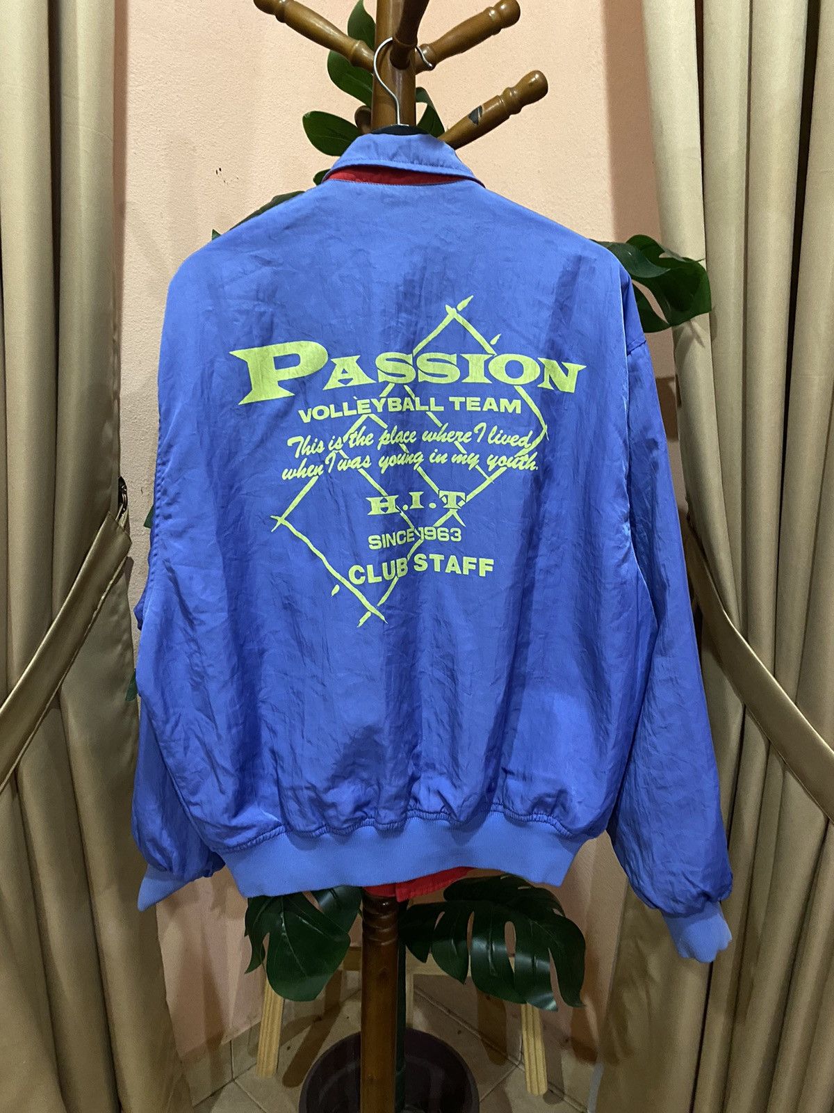 Vintage VINTAGE 80S VOLLEYBALL VARSITY REVERSIBLE JACKET Size US L / EU 52-54 / 3 - 12 Thumbnail