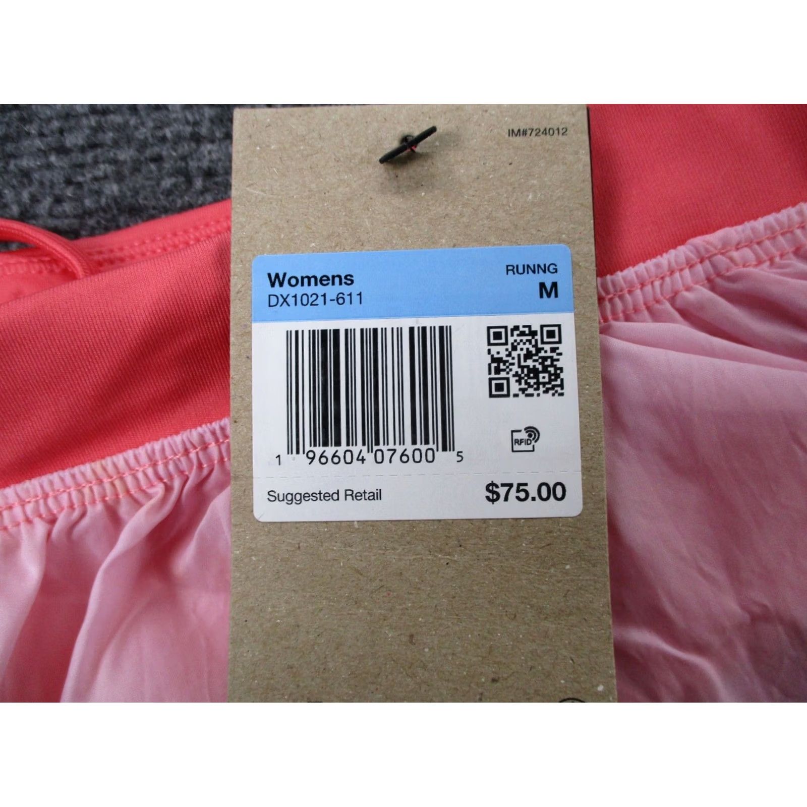 Nike Nike Shorts Womens M Pink Nylon Trail Repel Stretch Active Gym Track Running NEW Size 32" / US 10 / IT 46 - 5 Thumbnail