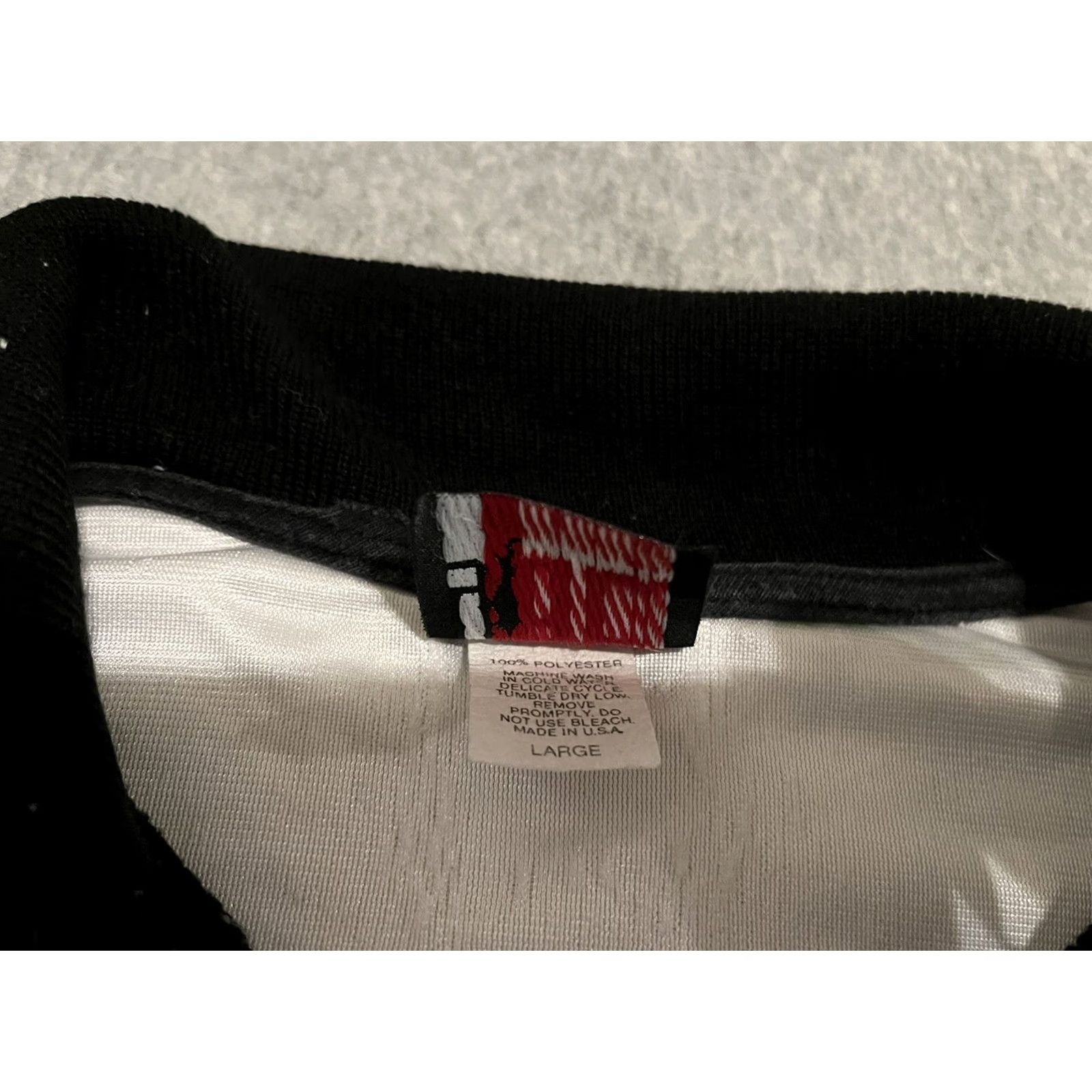 Vintage VINTAGE Giant Polo Shirt Mens Large White Metallica Giant Polo Shirt Vintage Size US L / EU 52-54 / 3 - 3 Thumbnail