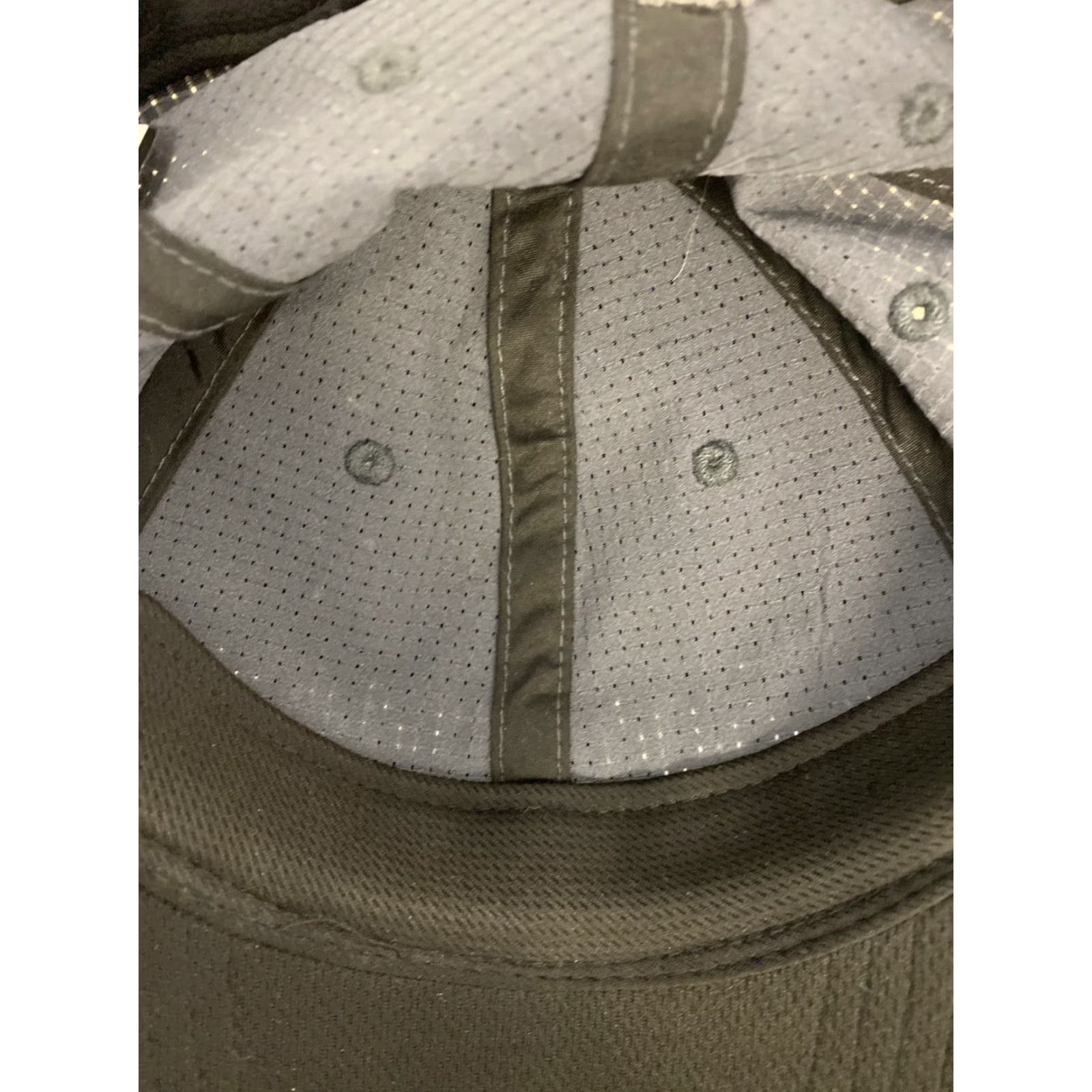 TaylorMade Taylor Made M5 TP5 Golf Hat Cap Gray Strapback White Spell Out Logo Adjustable Mens Golf Hat Cap Size ONE SIZE - 6 Thumbnail