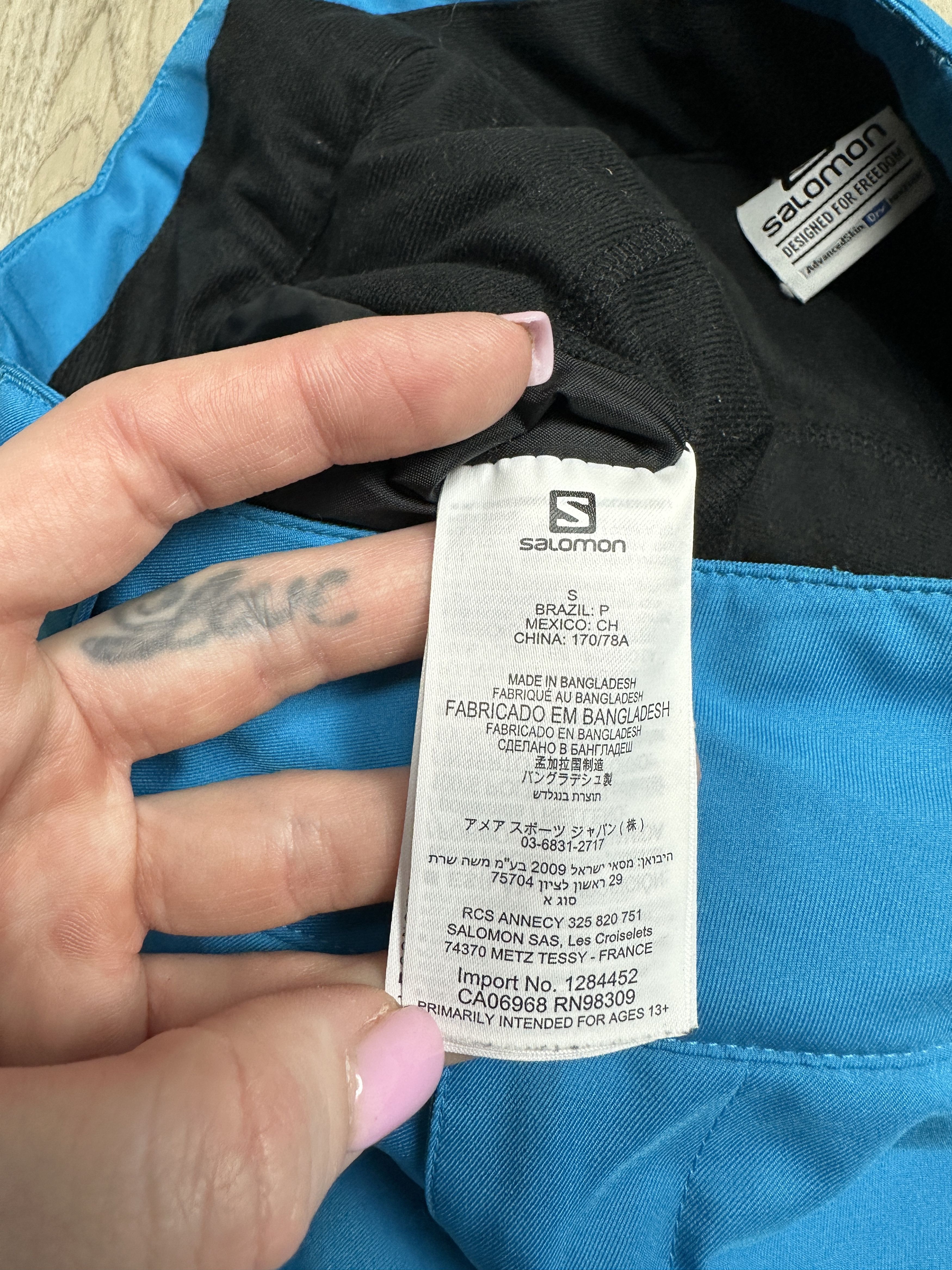 Salomon Salomon Mens Ski Snowboard Pants Size US 30 / EU 46 - 6 Thumbnail