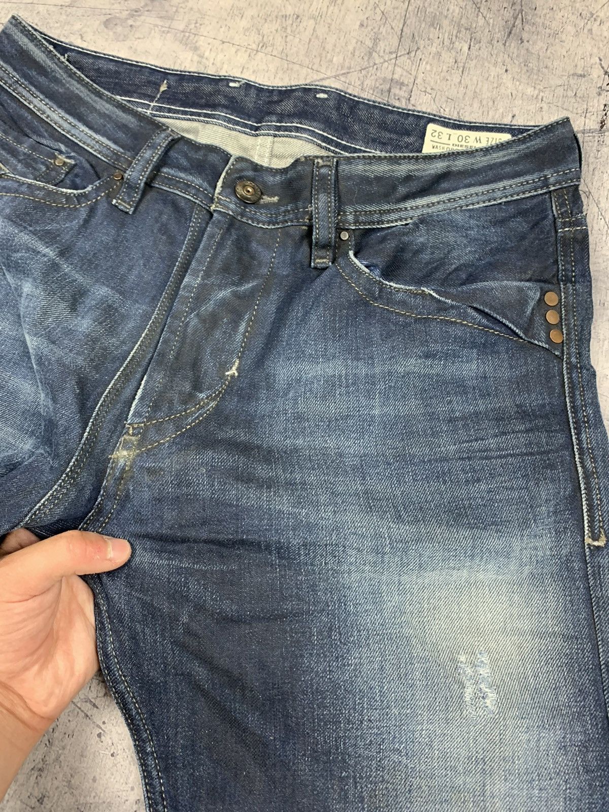 Diesel Vintage Y2K Diesel Regular Straight Mennit Jeans Size 30 Size US 30 / EU 46 - 12 Thumbnail