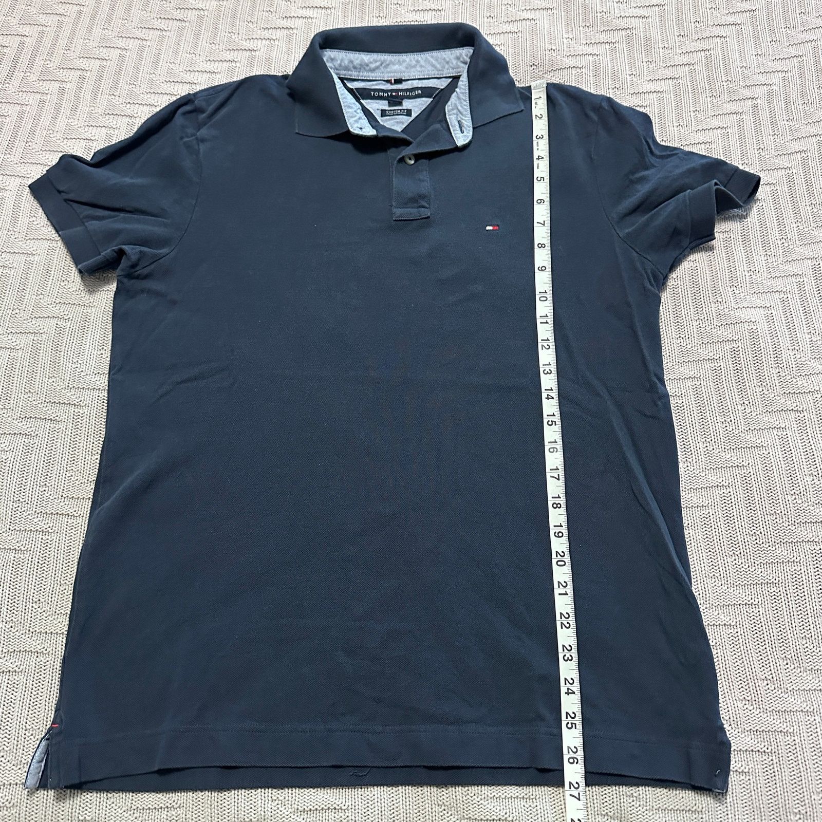 Tommy Hilfiger Tommy Hilfiger navy custom fit polo Size US M / EU 48-50 / 2 - 6 Thumbnail