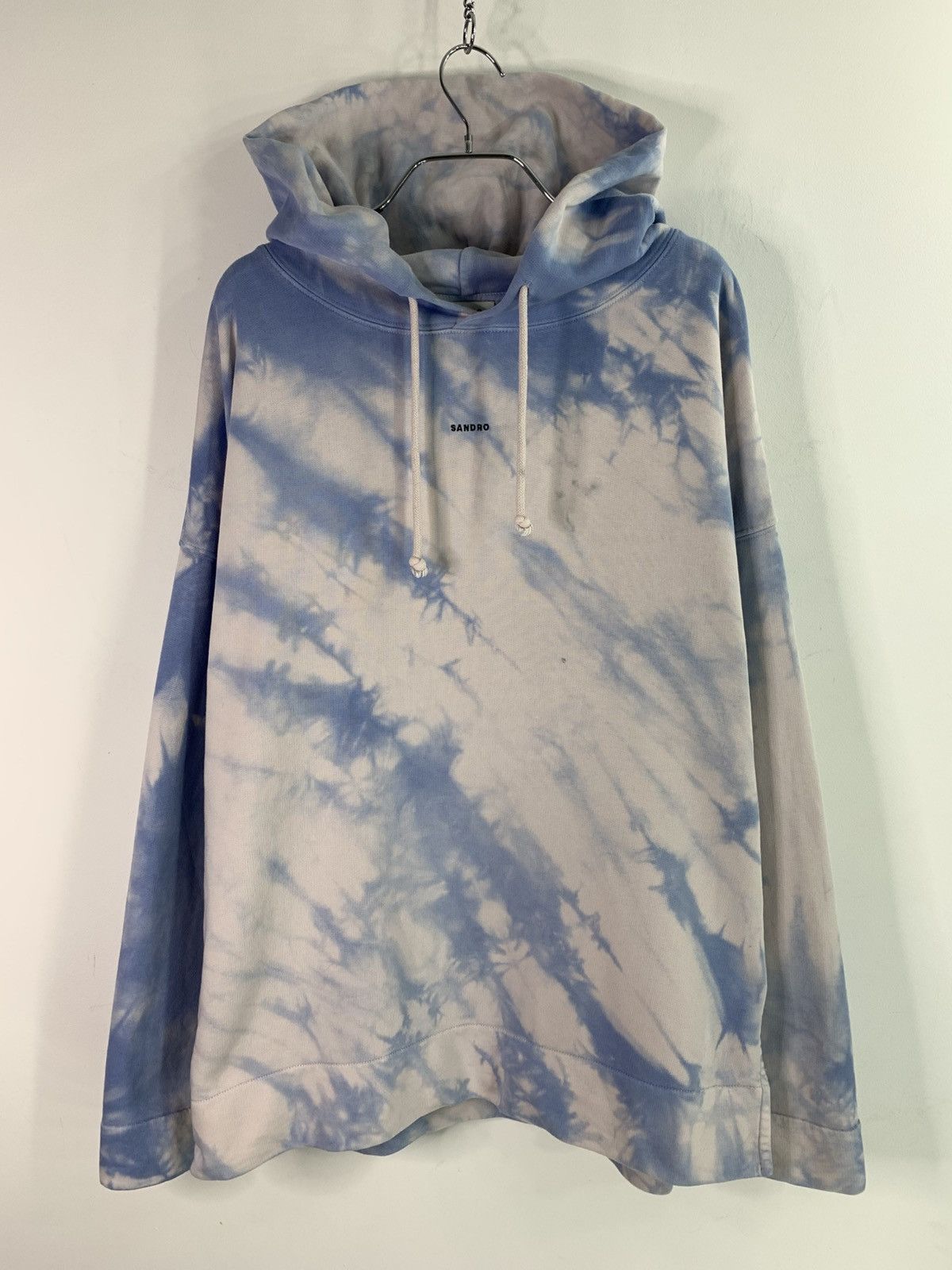 Designer × Sandro Sandro Sudadera Hoodie Tie Dye Azul Marino M Size Size US M / EU 48-50 / 2 - 4 Thumbnail