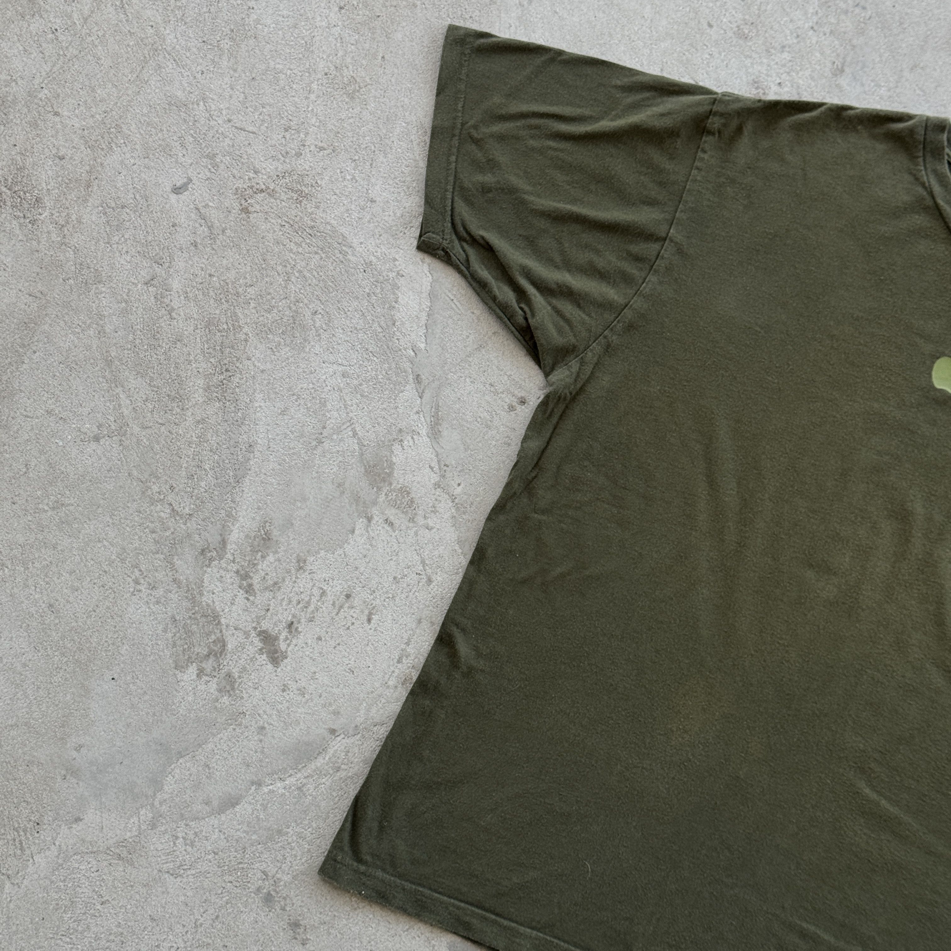 Apple Vintage Apple Logo Khaki Green T-Shirt Promo Corporate Tee Size US L / EU 52-54 / 3 - 4 Thumbnail