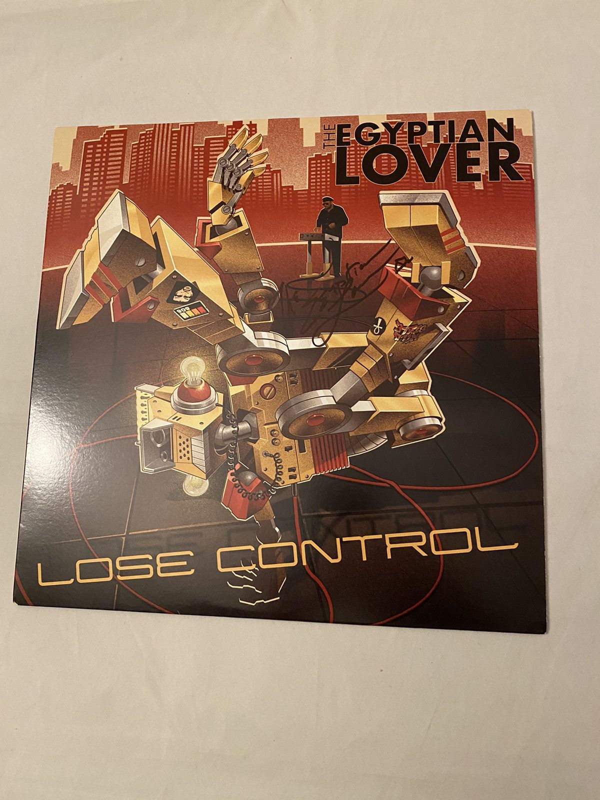Vintage Egyptian lover signed 12 inch vinyl record electro bboy Size ONE SIZE - 1 Thumbnail
