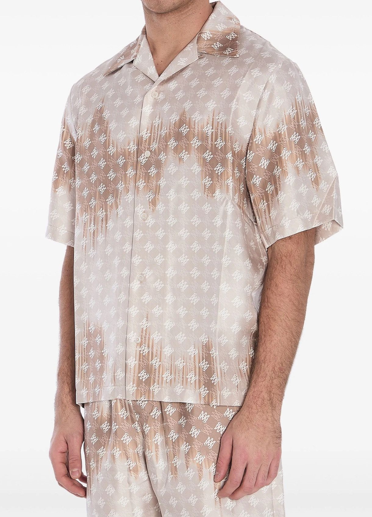 Amiri AMIRI monogram-print shirt Size US M / EU 48-50 / 2 - 2 Thumbnail