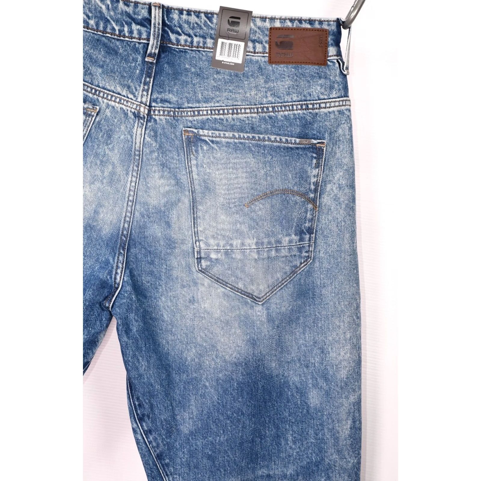 G-Star G-Star Arc 3D Low Boyfriend Jeans Womens W30 L32 Denim Blue 100% Cotton Regular Inseam 32 Size 30" / US 8 / IT 44 - 6 Thumbnail