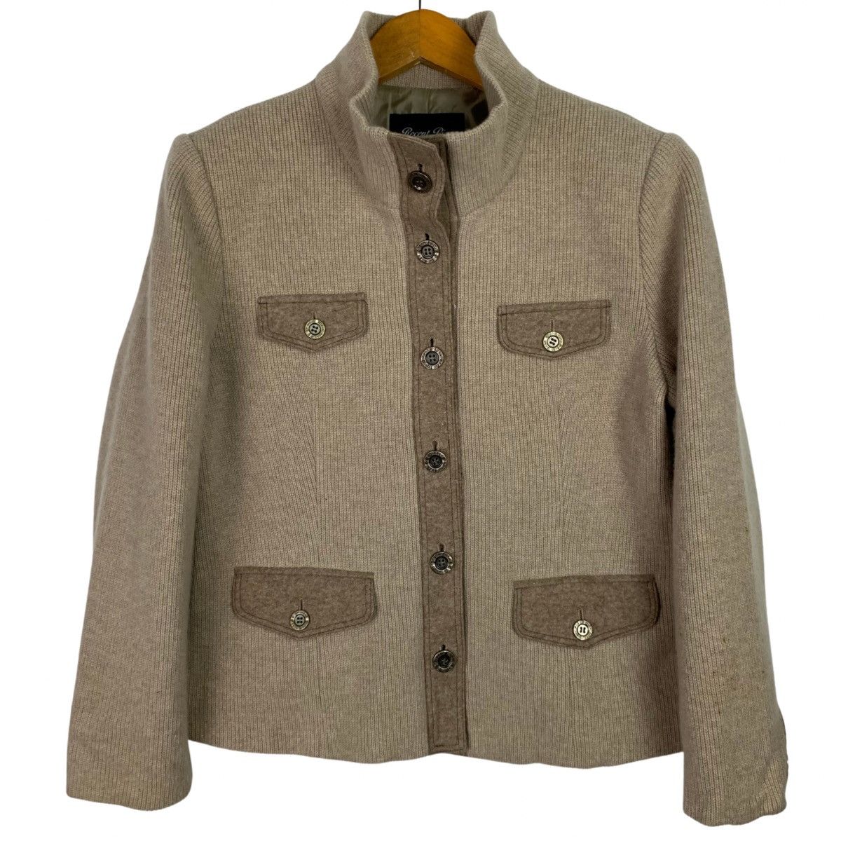 Japanese Brand × Vintage Vintage Recent Piece Wool Multipocket Blazer Coat Jacket Size US M / EU 48-50 / 2 - 1 Thumbnail