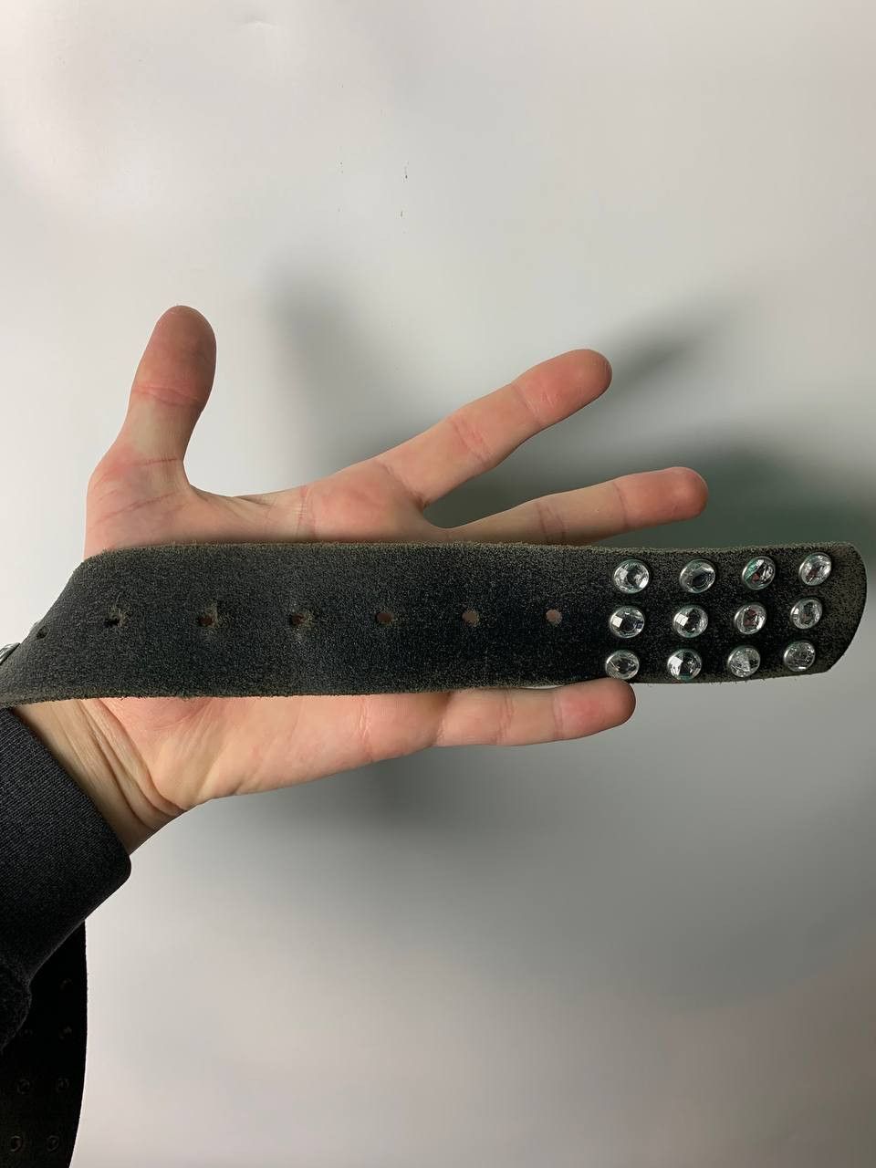 Japanese Brand Vintage streetwear Y2K AvantGarde leather belt Size ONE SIZE - 4 Thumbnail