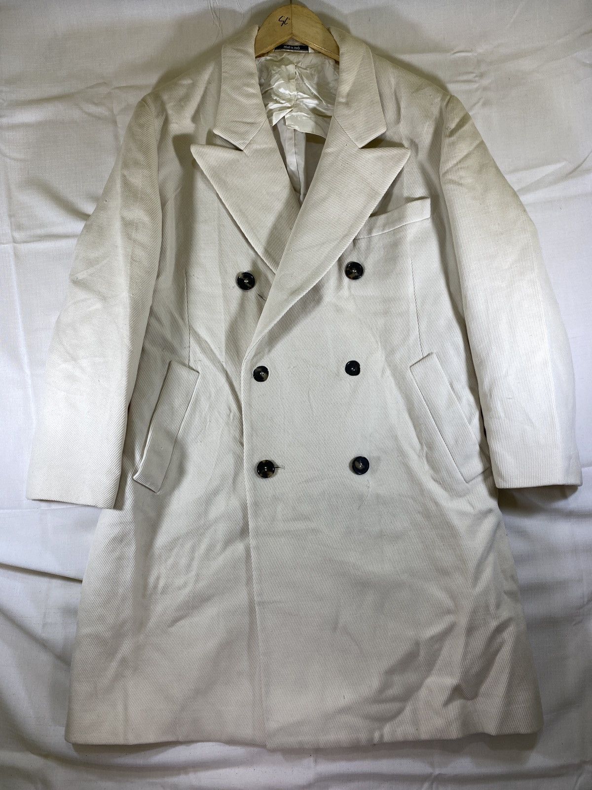 Maison Margiela double button wool coat Size US M / EU 48-50 / 2 - 1 Thumbnail
