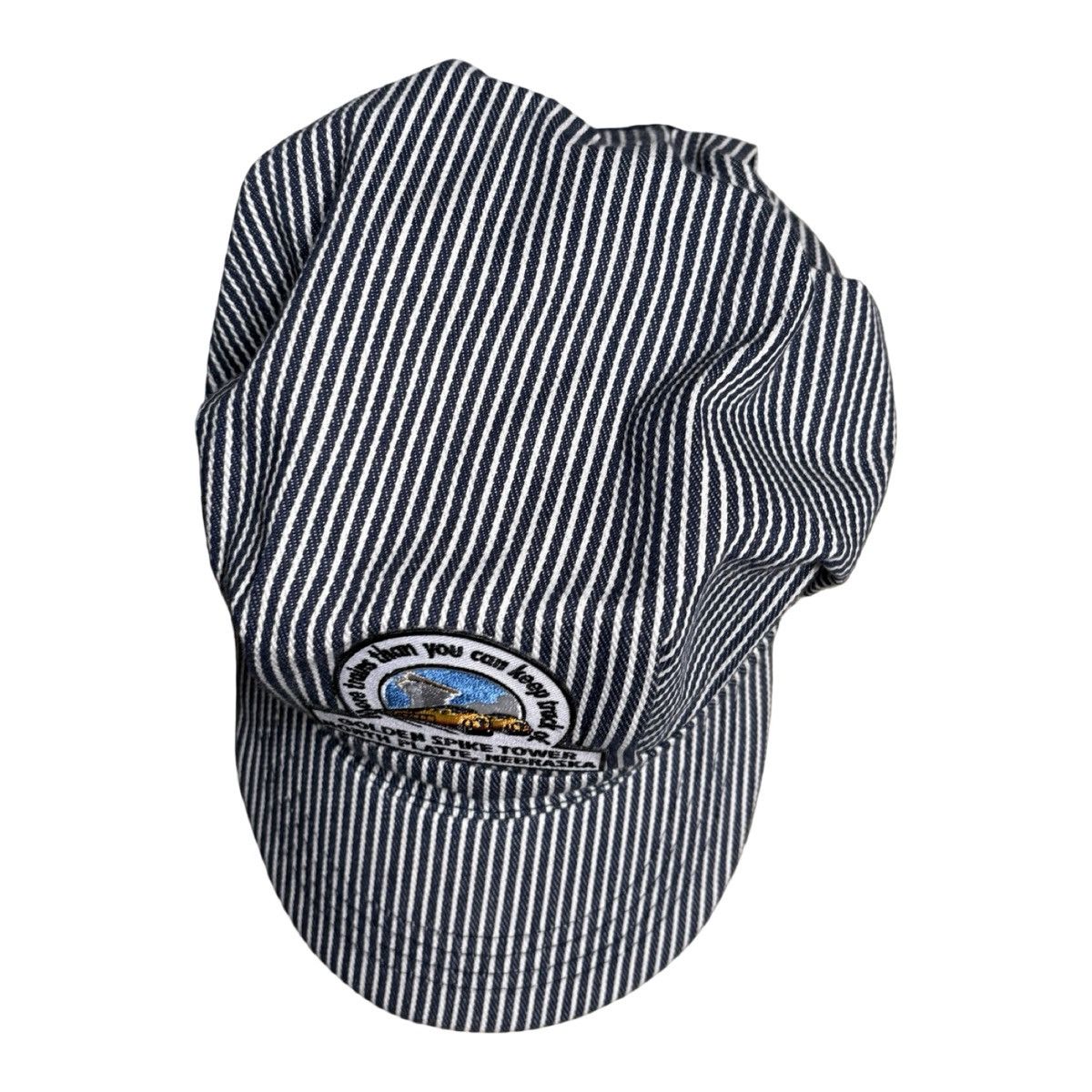 Other Vintage Hickory Stripe Engineer Conductor SnapBack Hat Size ONE SIZE - 3 Thumbnail