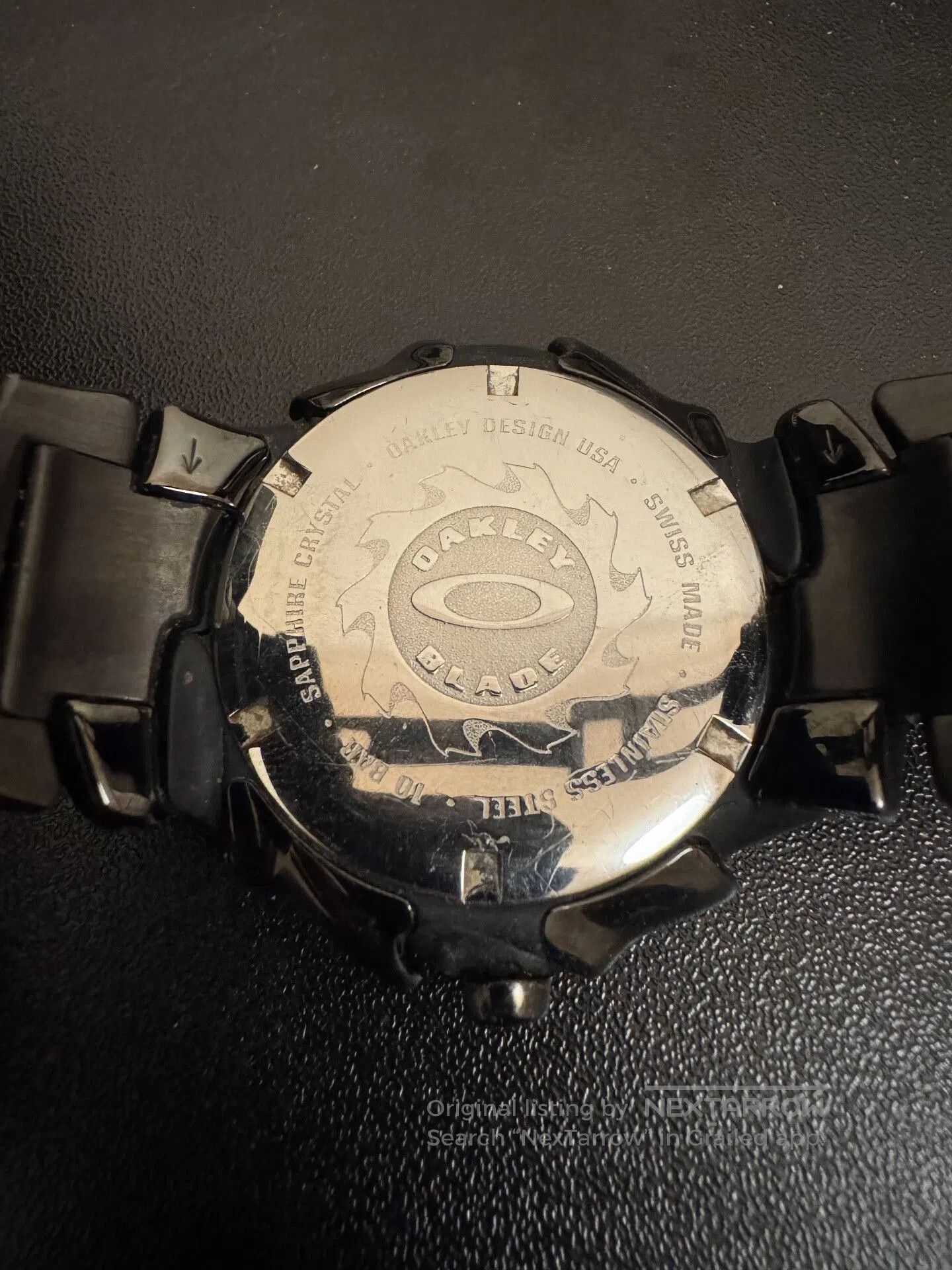 Oakley oakley blade watch with black dial. Size ONE SIZE - 3 Thumbnail