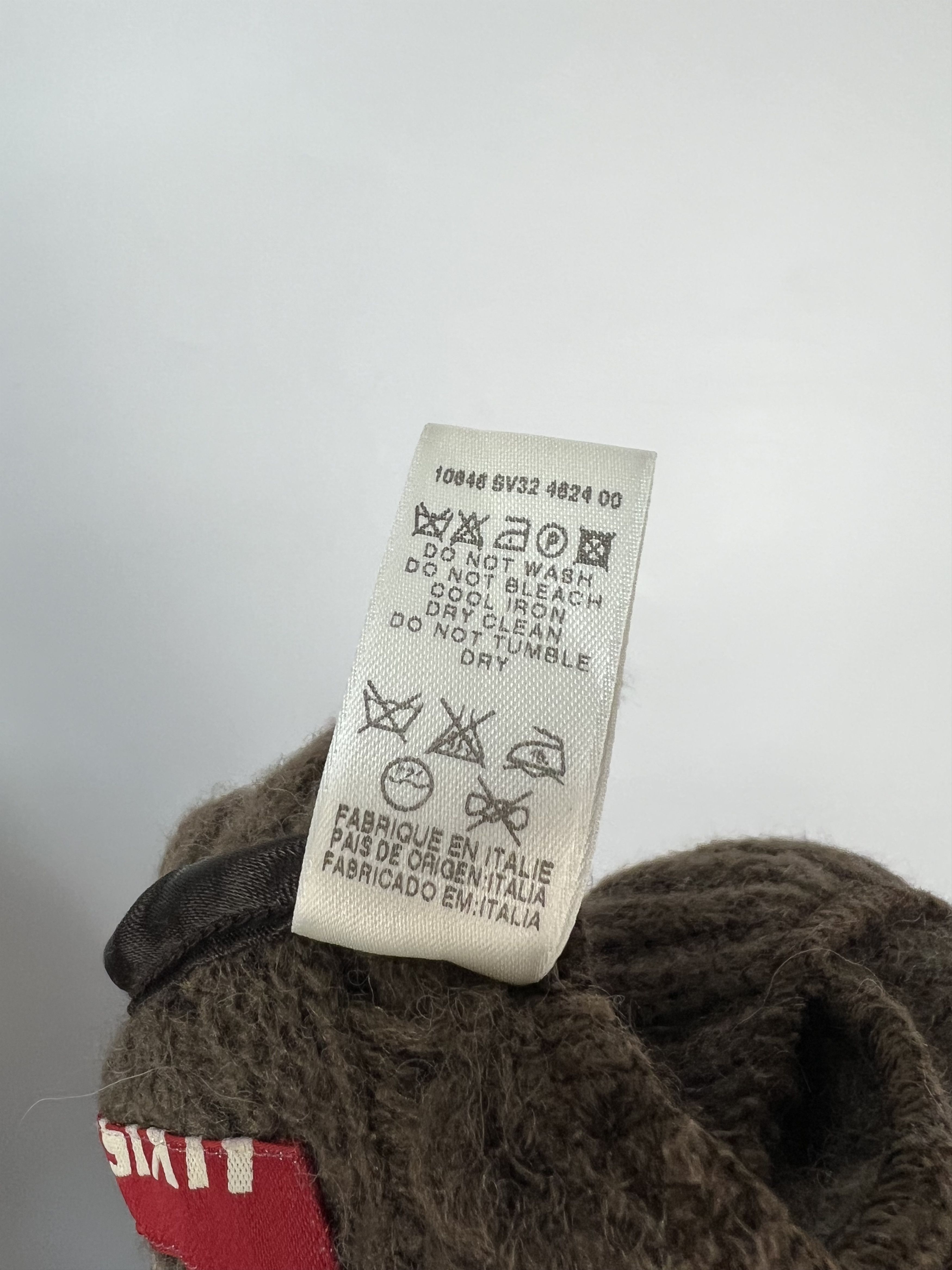 Miss Sixty Miss Sixty Vintage Womens Brown Knitted V-Neck Wool Sweater Size XS / US 0-2 / IT 36-38 - 16 Thumbnail