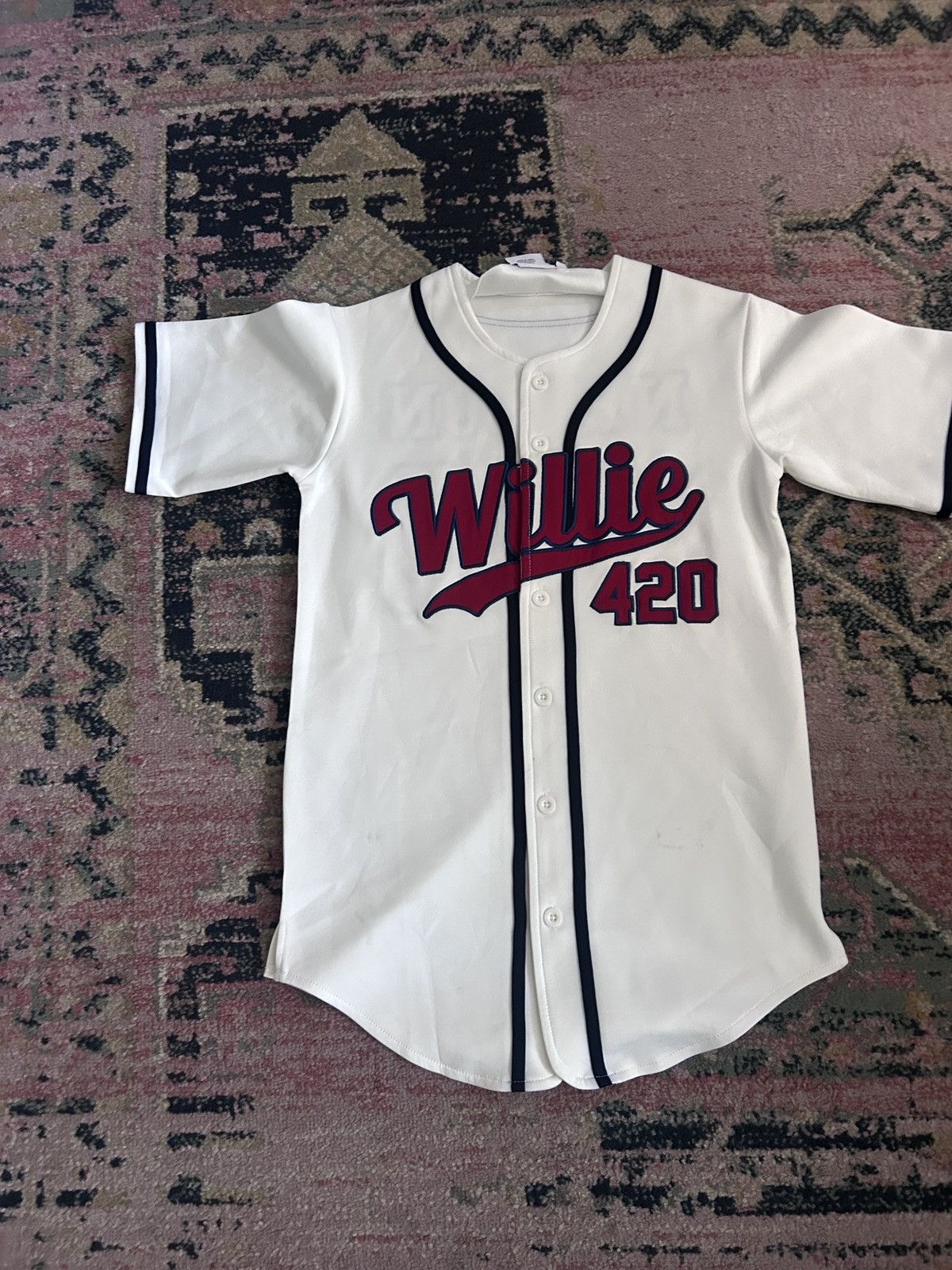 Band Tees Official Willie Nelson "420" Limited Edition Jersey S Size US S / EU 44-46 / 1 - 1 Thumbnail