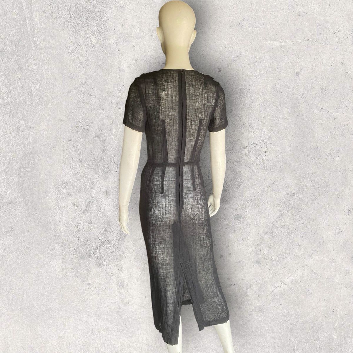 Comme des Garcons Vintage SS00 Linen Maxi Dress Size S / US 4 / IT 40 - 4 Thumbnail