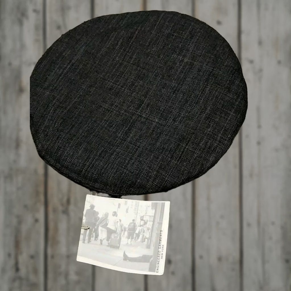 Engineered Garments Engineered Garments BERET Charcoal Polyester Sharkskin New Beret Unisex Adults L Gray Adjustable Japan Size ONE SIZE - 1 Thumbnail