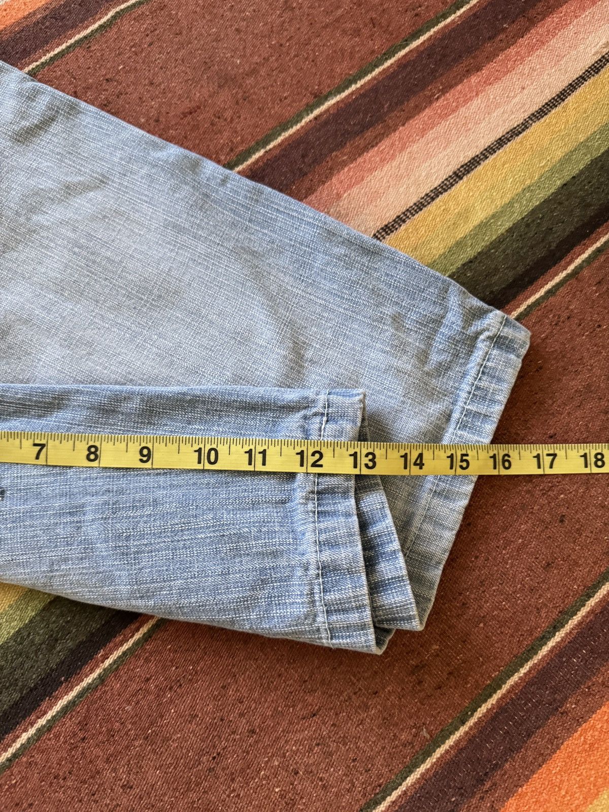 Southpole Y2K Light Wash South Pole Red Tab Denim Jorts Size US 34 / EU 50 - 6 Thumbnail
