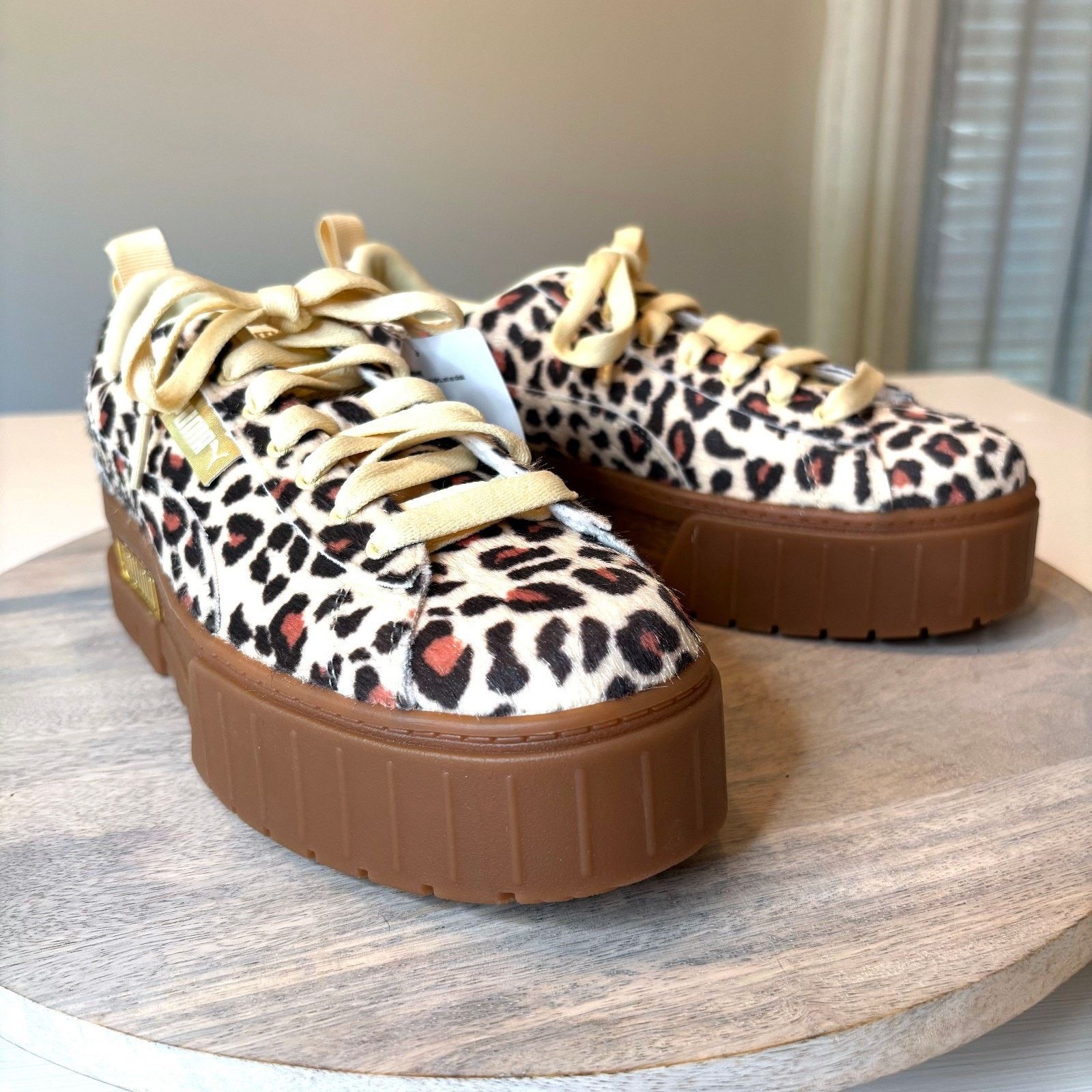 Puma Puma Mayze Leopard Platform Sneakers Women’s Size 8.5 Chunky Size US 8.5 / IT 38.5 - 1 Thumbnail