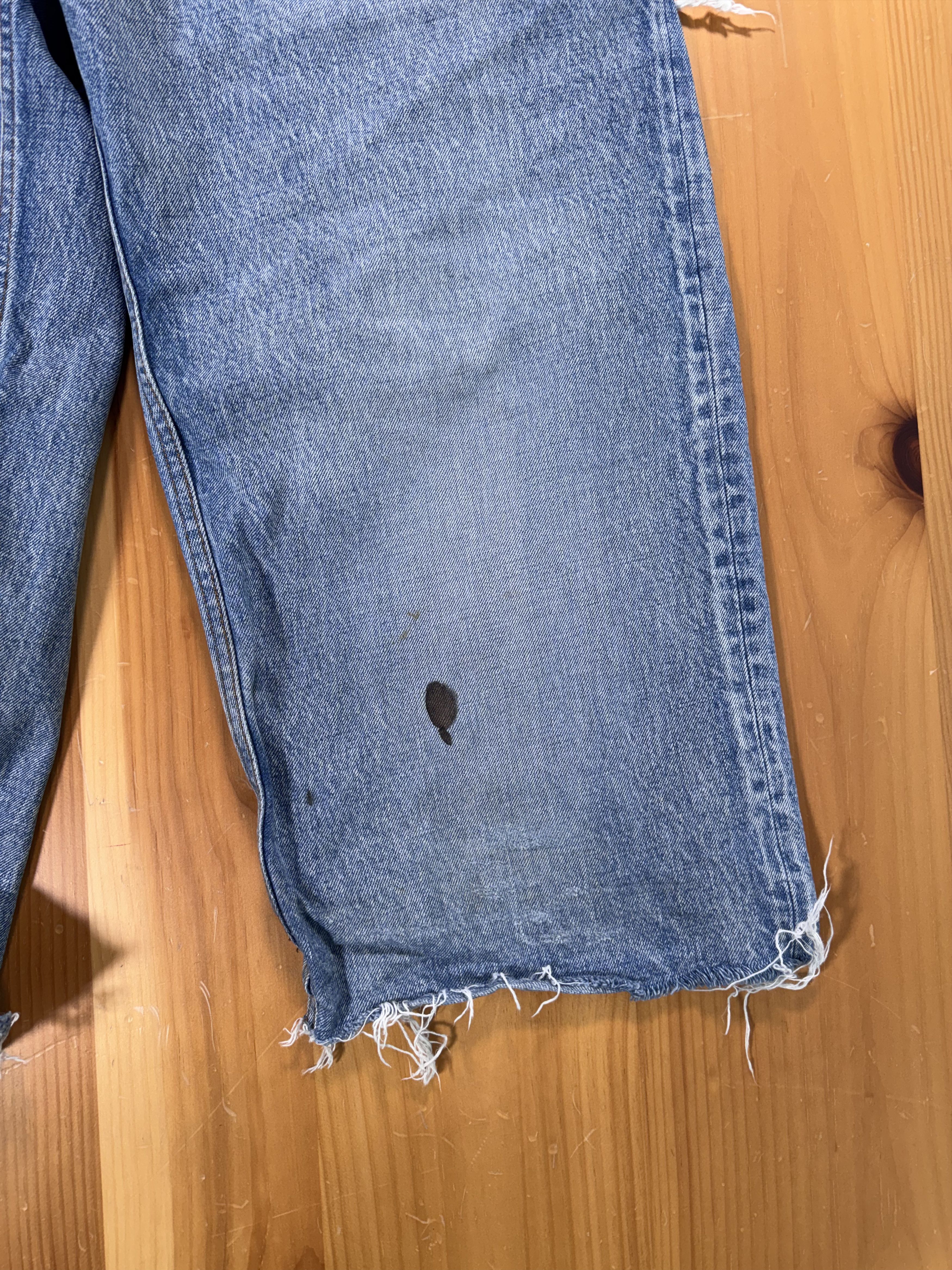 Balenciaga SS23 Runway Baggy Skater Balenciaga Mud Show Ripped Jeans Size US 34 / EU 50 - 6 Thumbnail