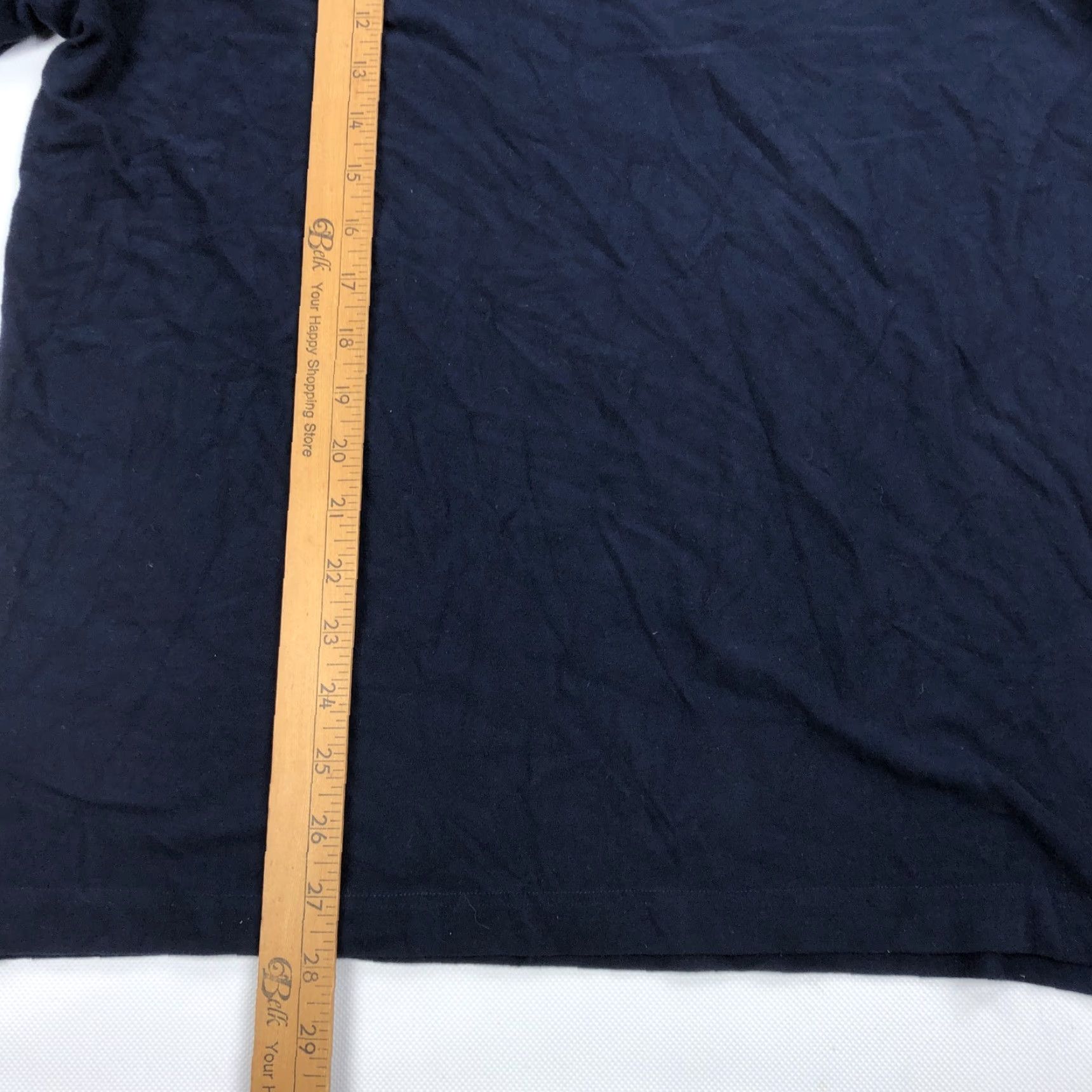 Polo Ralph Lauren Polo by Ralph Lauren Mens L Navy Blue Long Sleeve Rayon Viscose Blend Polo Shirt Size US L / EU 52-54 / 3 - 5 Thumbnail