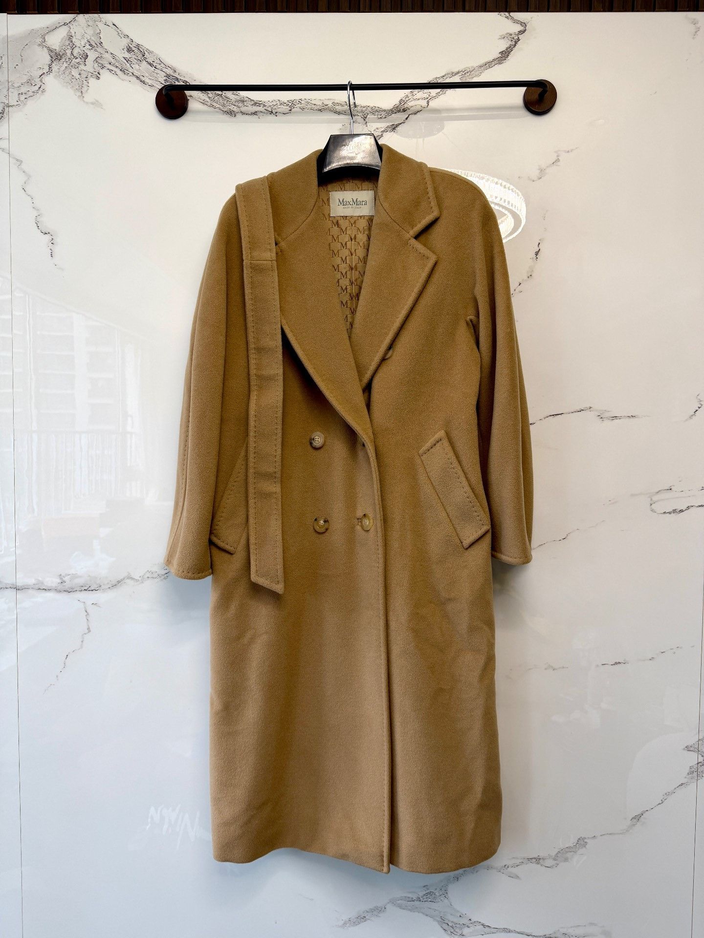 Max Mara maxmara classic khaki coat Size S / US 4 / IT 40 - 1 Thumbnail