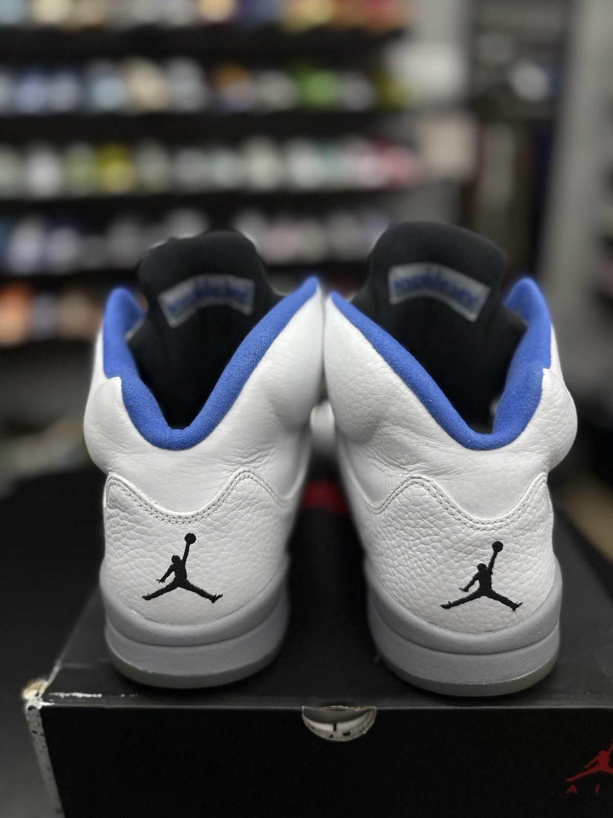 Jordan Brand Nike Air Jordan 5 Retro White Stealth Size 11 DD0587-140 Size US 11 / EU 44 - 8 Thumbnail