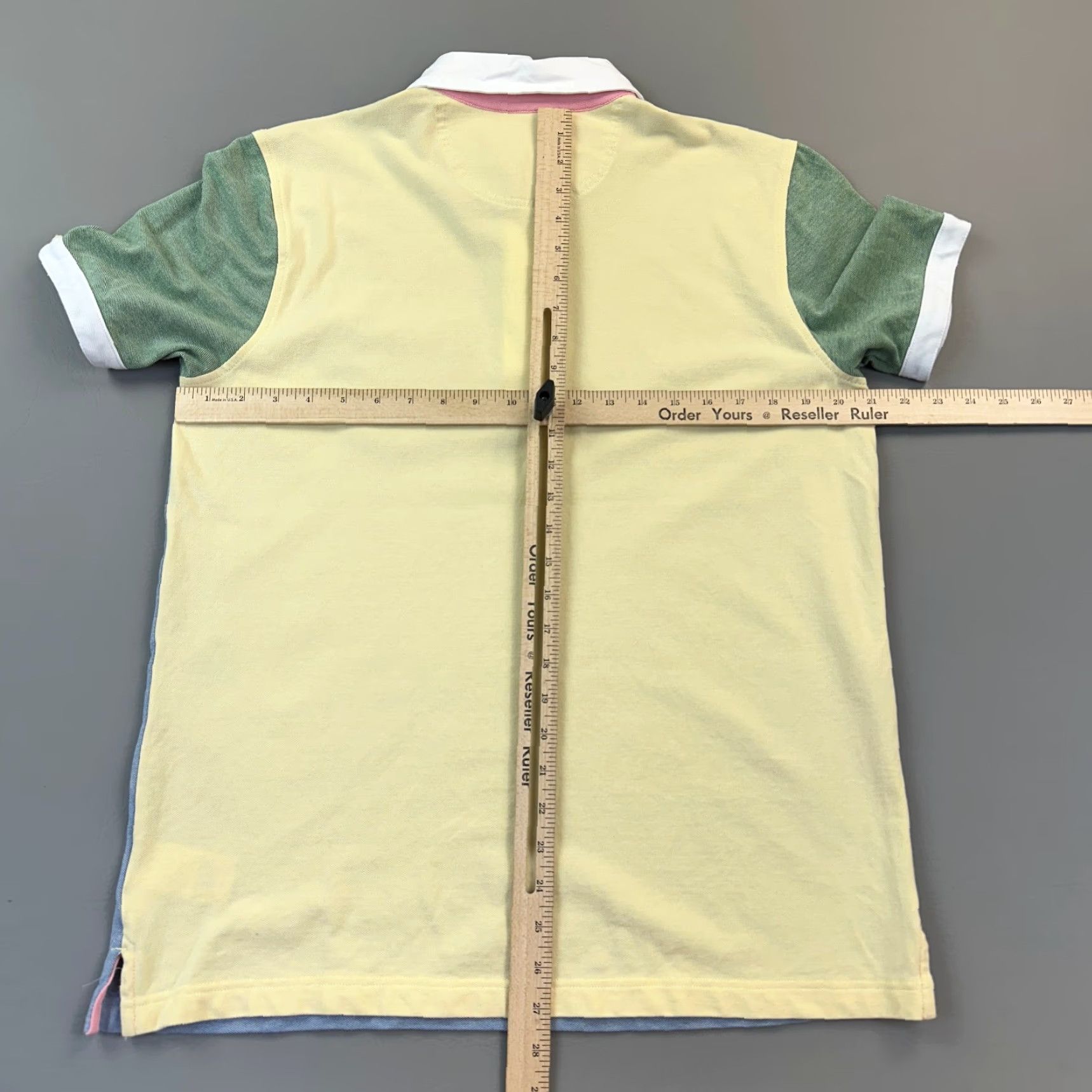 Brooks Brothers Brooks Brothers 1818 Polo Shirt Mens Medium Colorblock Original Fit Stretch Size US M / EU 48-50 / 2 - 7 Thumbnail