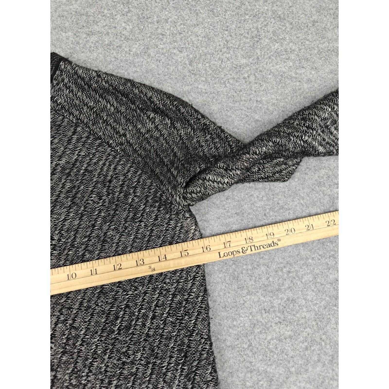 Alexander Wang Alexander Wang Sweater Tunic Womens Small Gray Wool Blend Raglan Knit Longline Dressy? No Size S / US 4 / IT 40 - 7 Thumbnail