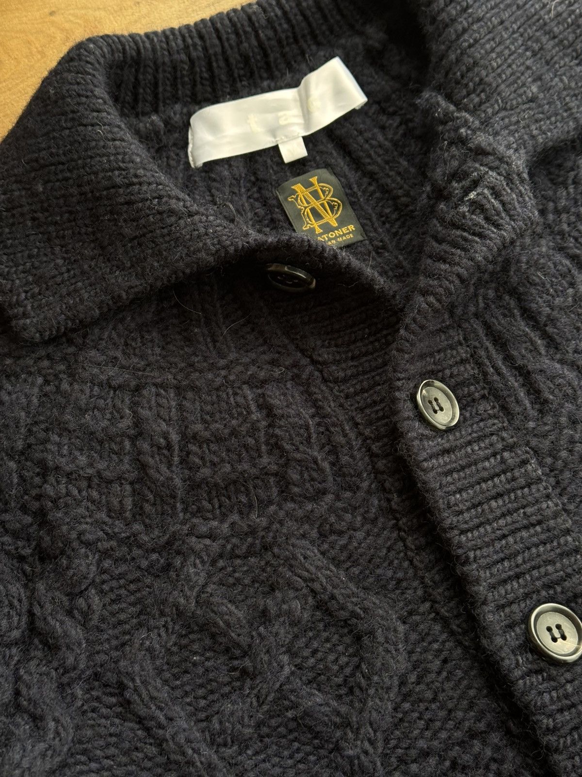 Comme des Garcons Tao Kurihara Comme Des Garcons x Batoner Wool Knit Cardigan Size US M / EU 48-50 / 2 - 6 Thumbnail