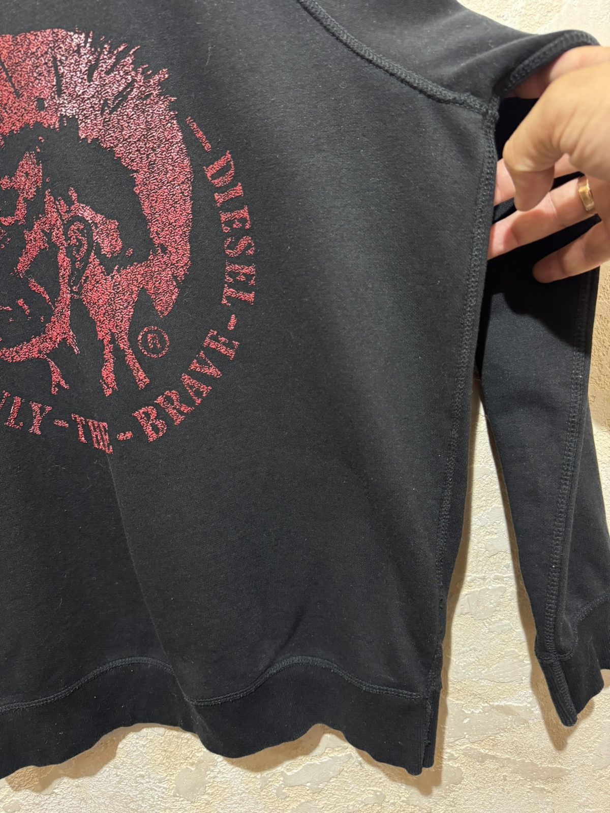Diesel Vintage Diesel Pull Over SweatShirt Only The Brave Men's Size US M / EU 48-50 / 2 - 8 Thumbnail