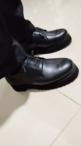Leather × Simple Shoes Moss Derby Black Chunky Leather Size US 11 / EU 44 - 7 Thumbnail