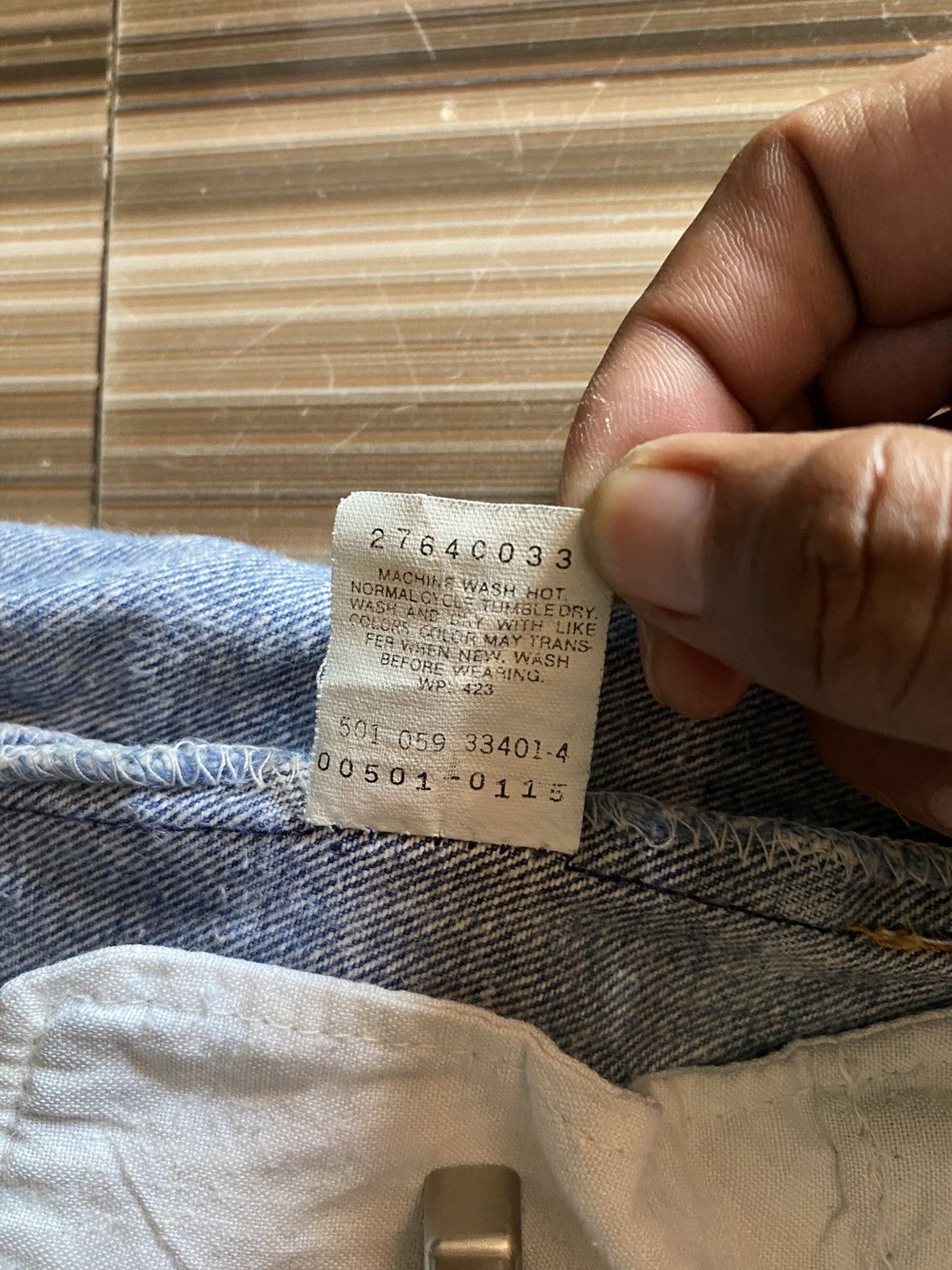 Levi's Vintage Clothing Vintage 90’s Levi’s 501 - 0115 Jeans Size US 32 / EU 48 - 13 Thumbnail