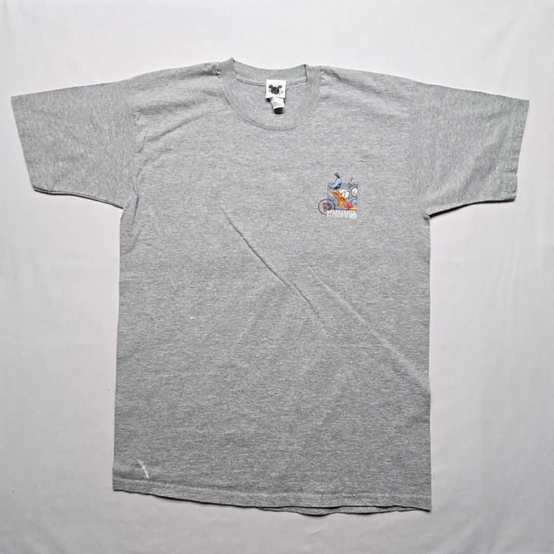 Disney Vintage Disney Donald Duck Gray Cartoon L Graphic Tee Size US L / EU 52-54 / 3 - 3 Thumbnail