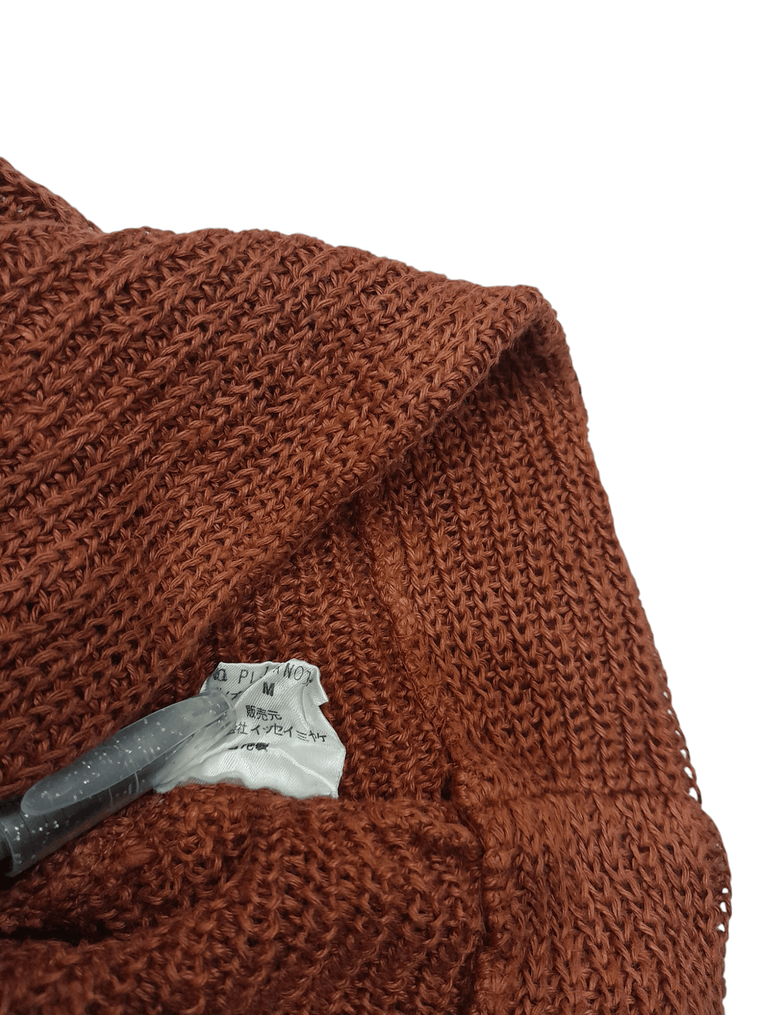 Issey Miyake Plantation Issey Miyake Knitwear Wide Neck (F613) Size M / US 6-8 / IT 42-44 - 5 Thumbnail