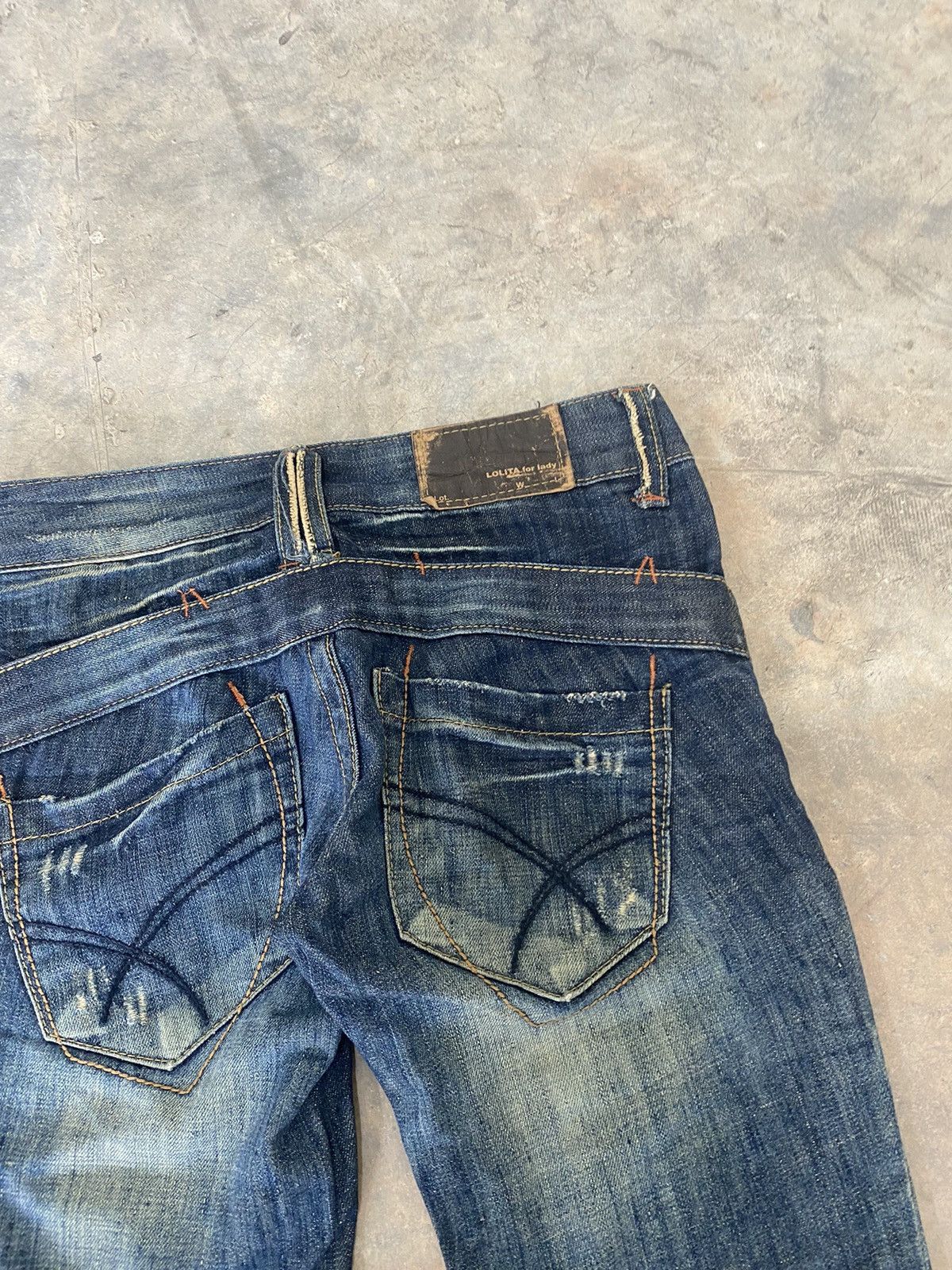 Hysteric Glamour ‼️FINAL DROP‼️ Lolita Mudwash Jeans Punk Grunge Lgb Size 29" - 12 Thumbnail