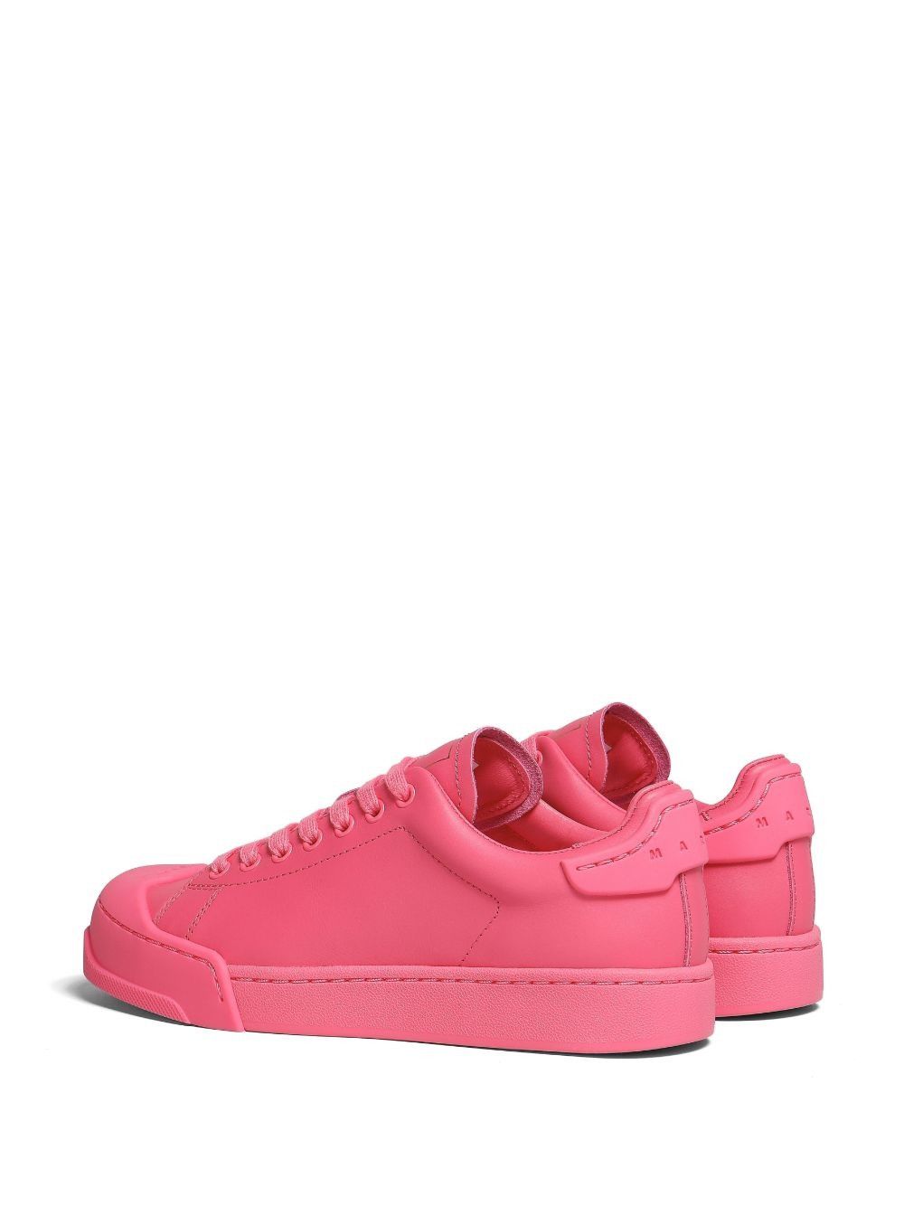 oc11z0525 Dada Low Top Leather Sneakers in Pink