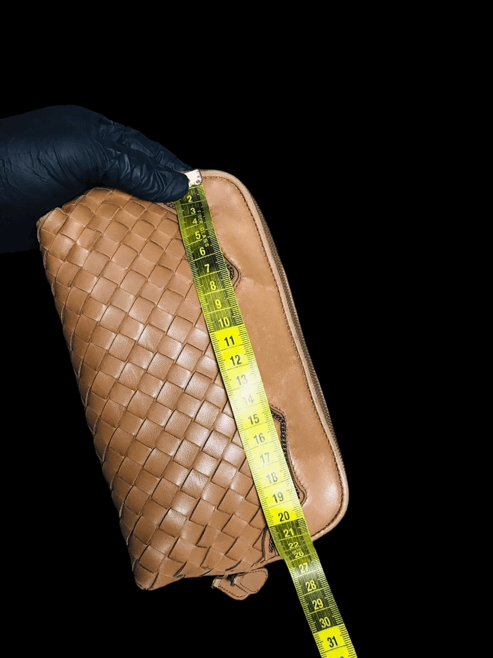 Bottega Veneta Auth Bottega Veneta Leather Brown Clutches Size ONE SIZE - 10 Thumbnail