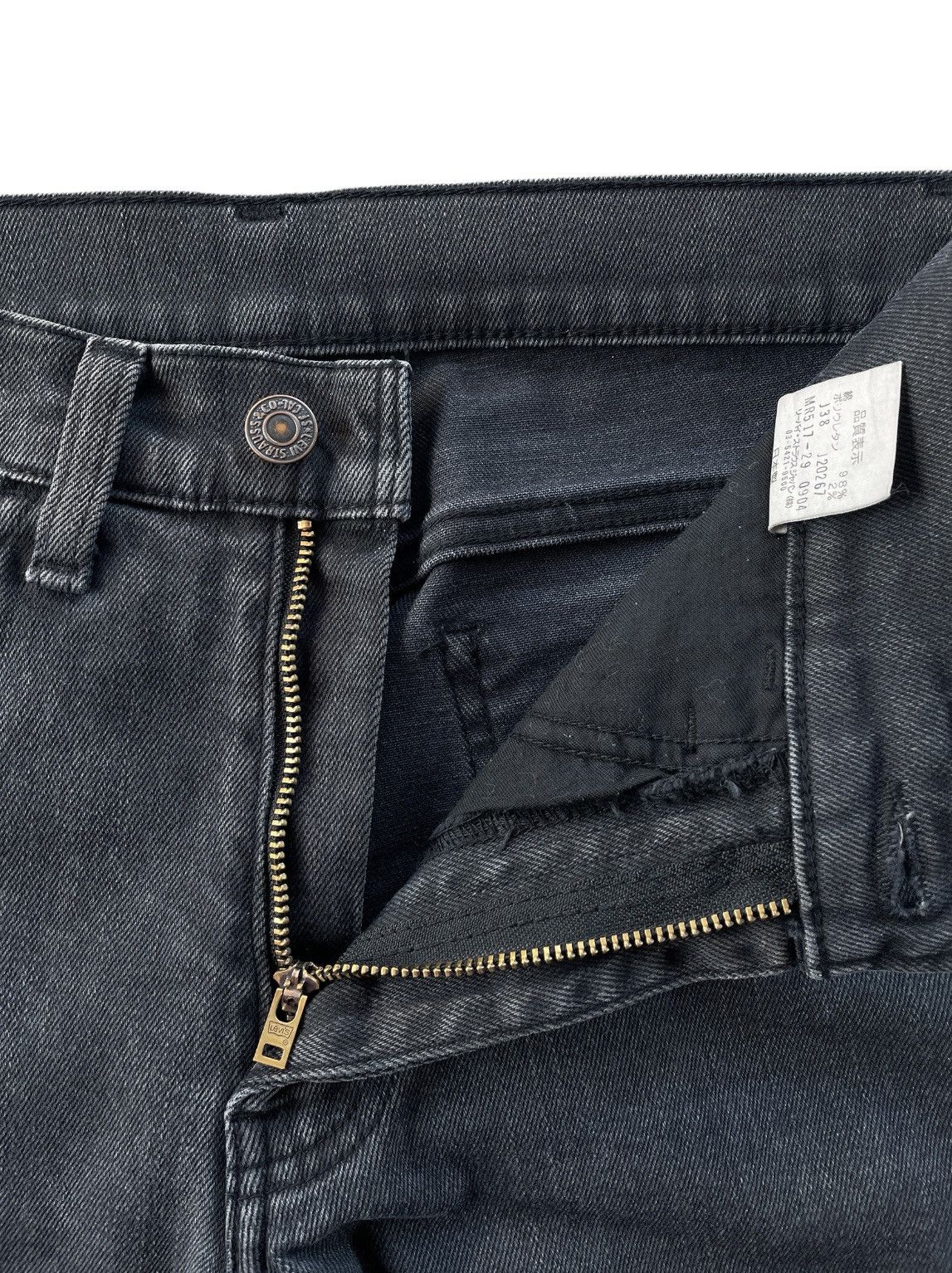 Levi's Levis X N.Hoolywood Flare Stretch Jeans (P123) Size 27" / US 4 / IT 40 - 8 Thumbnail