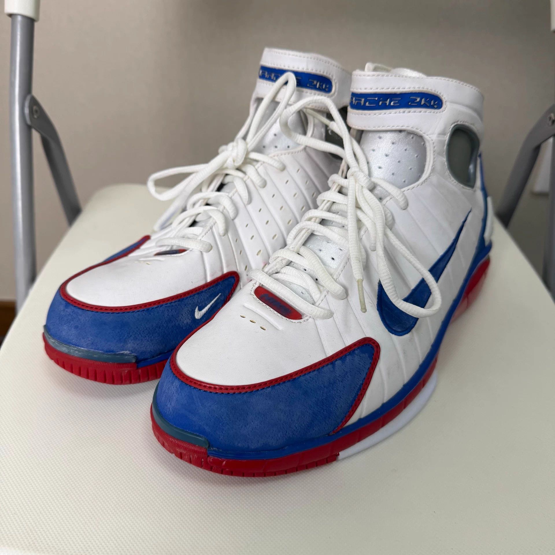 Nike Nike Air Zoom Huarache 2K4 All-Star Kobe OG Men Hi Top B/W/R Size US 11 / EU 44 - 1 Thumbnail