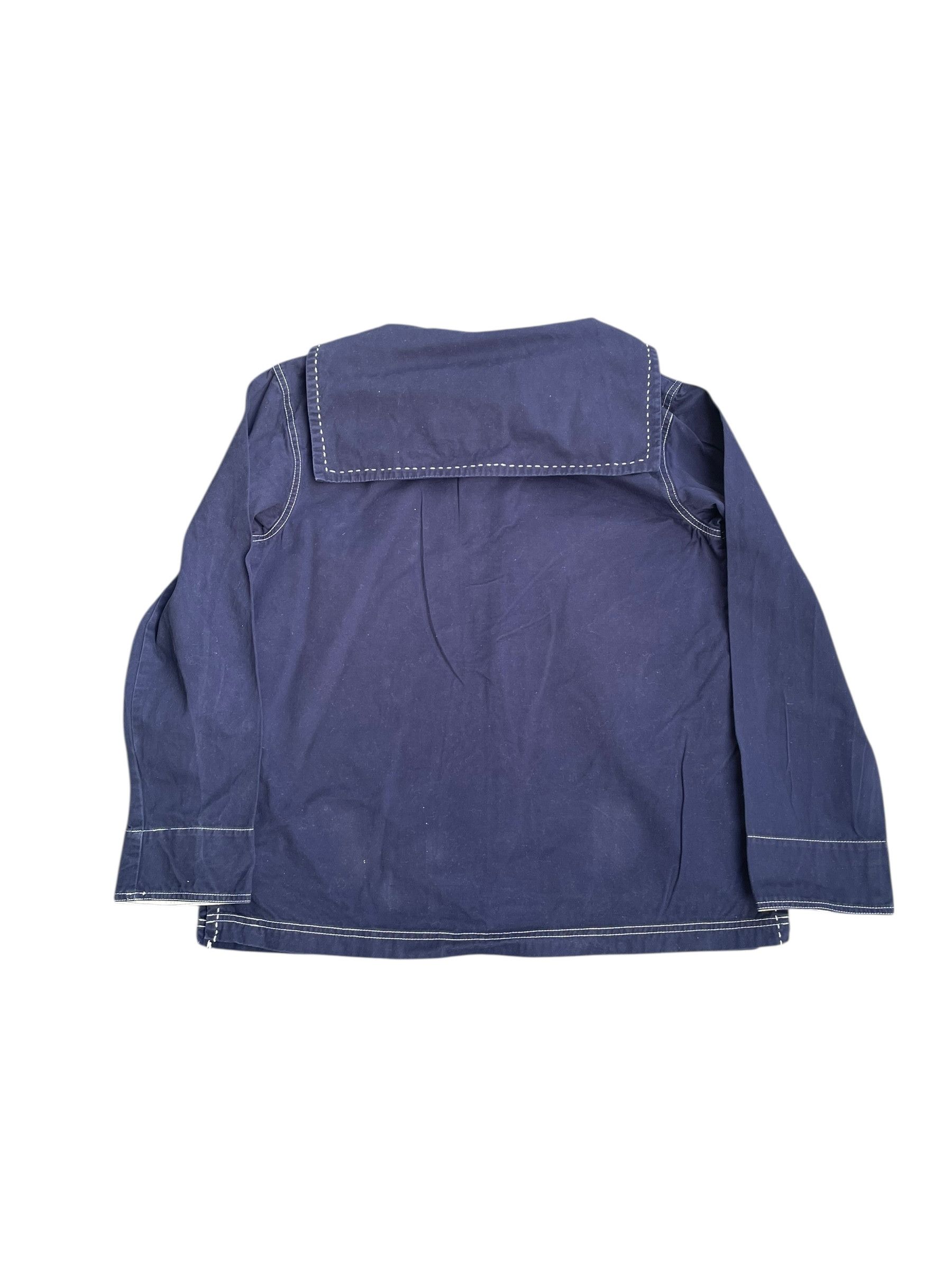Denim & Co. Denim & Co USNavy Style Shawl Jacket Size US L / EU 52-54 / 3 - 5 Thumbnail