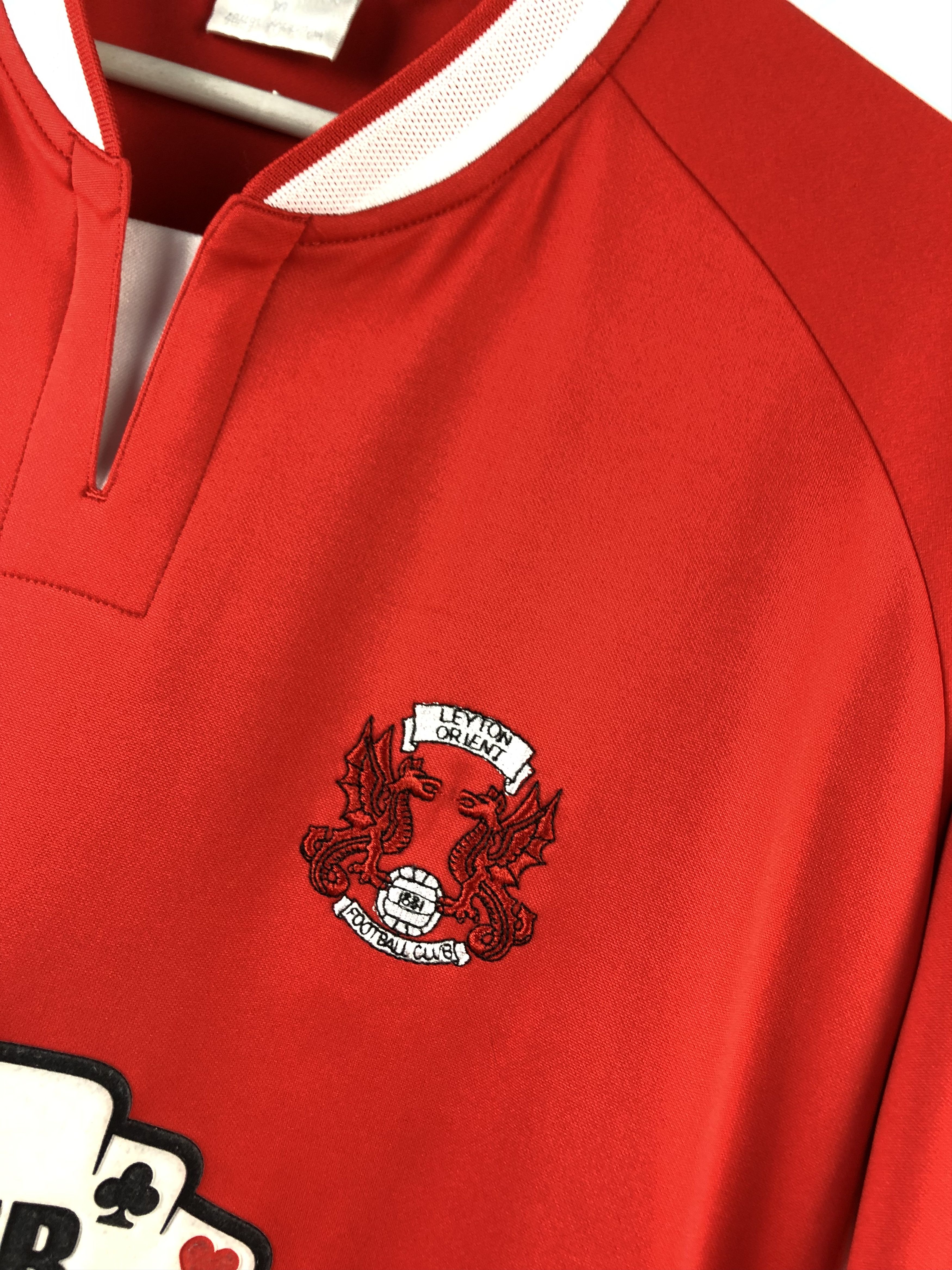 Vintage Leyton Orient Home football shirt 2006 Soccer Mens Jersey Size US XL / EU 56 / 4 - 6 Thumbnail