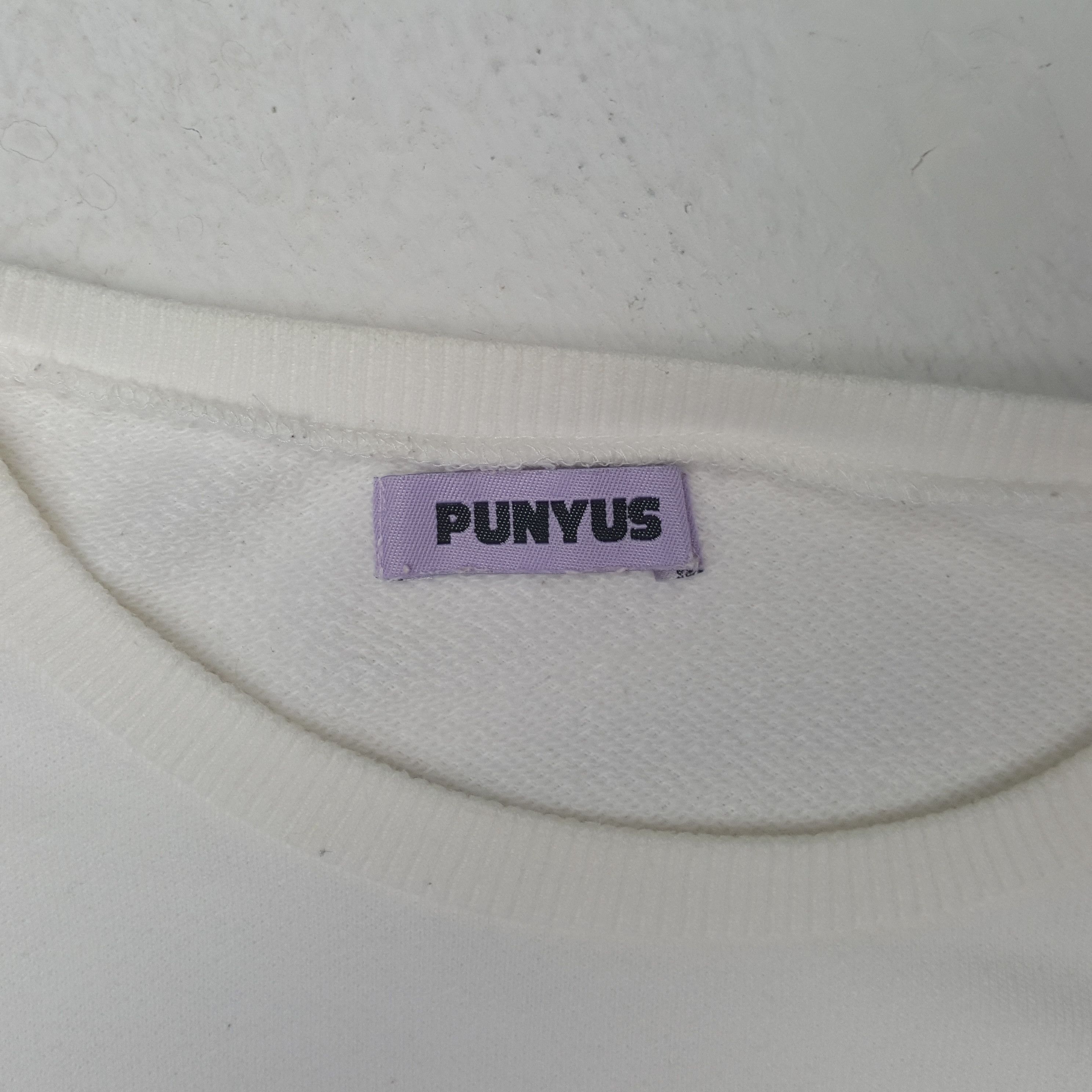 Vintage PUNYUS Japanese Streetwear Style Sweatshirt C295N20 Size US XL / EU 56 / 4 - 4 Thumbnail